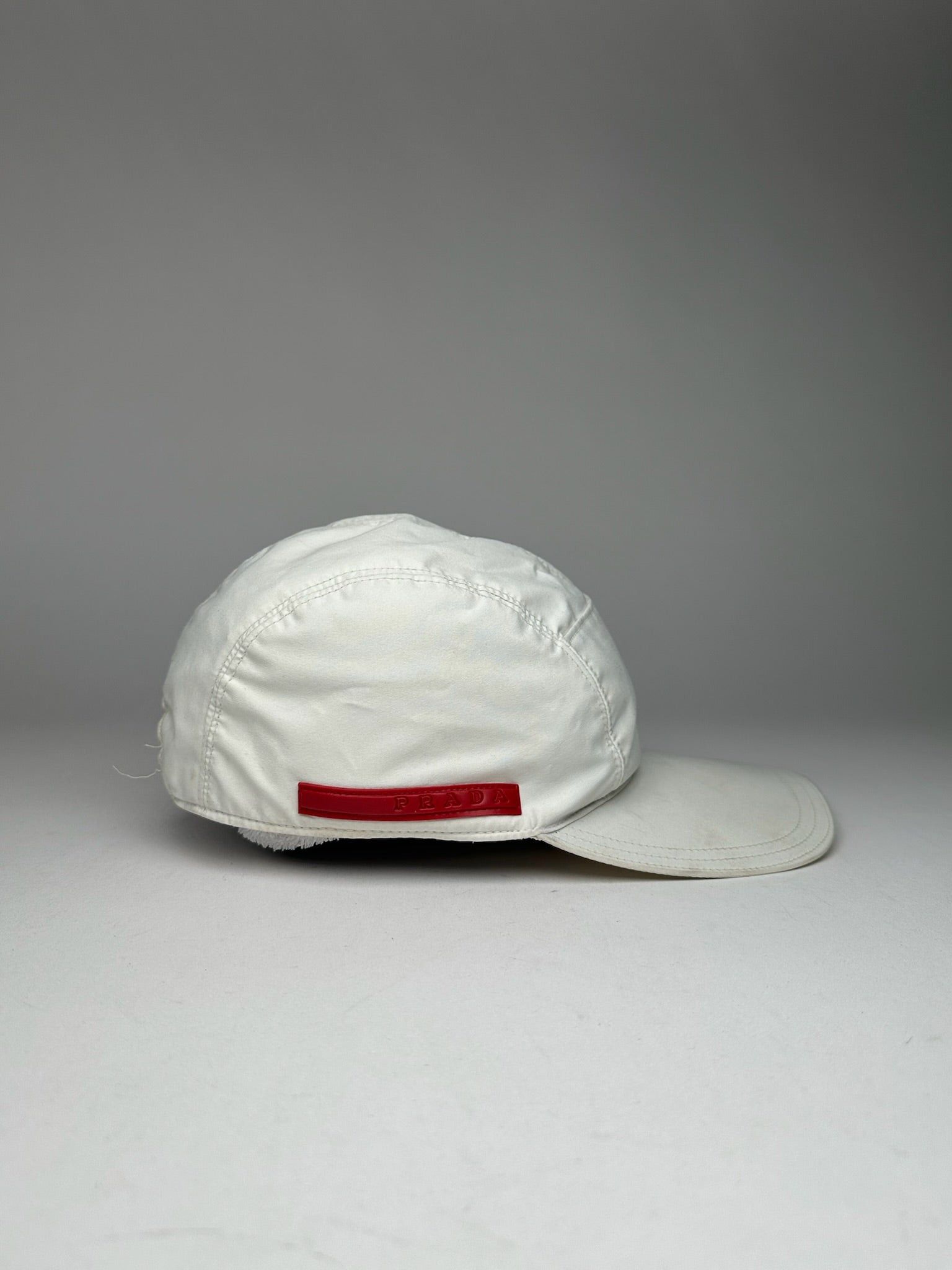 Prada Vintage Sport SnapBack White Size ONE SIZE - 7 Thumbnail