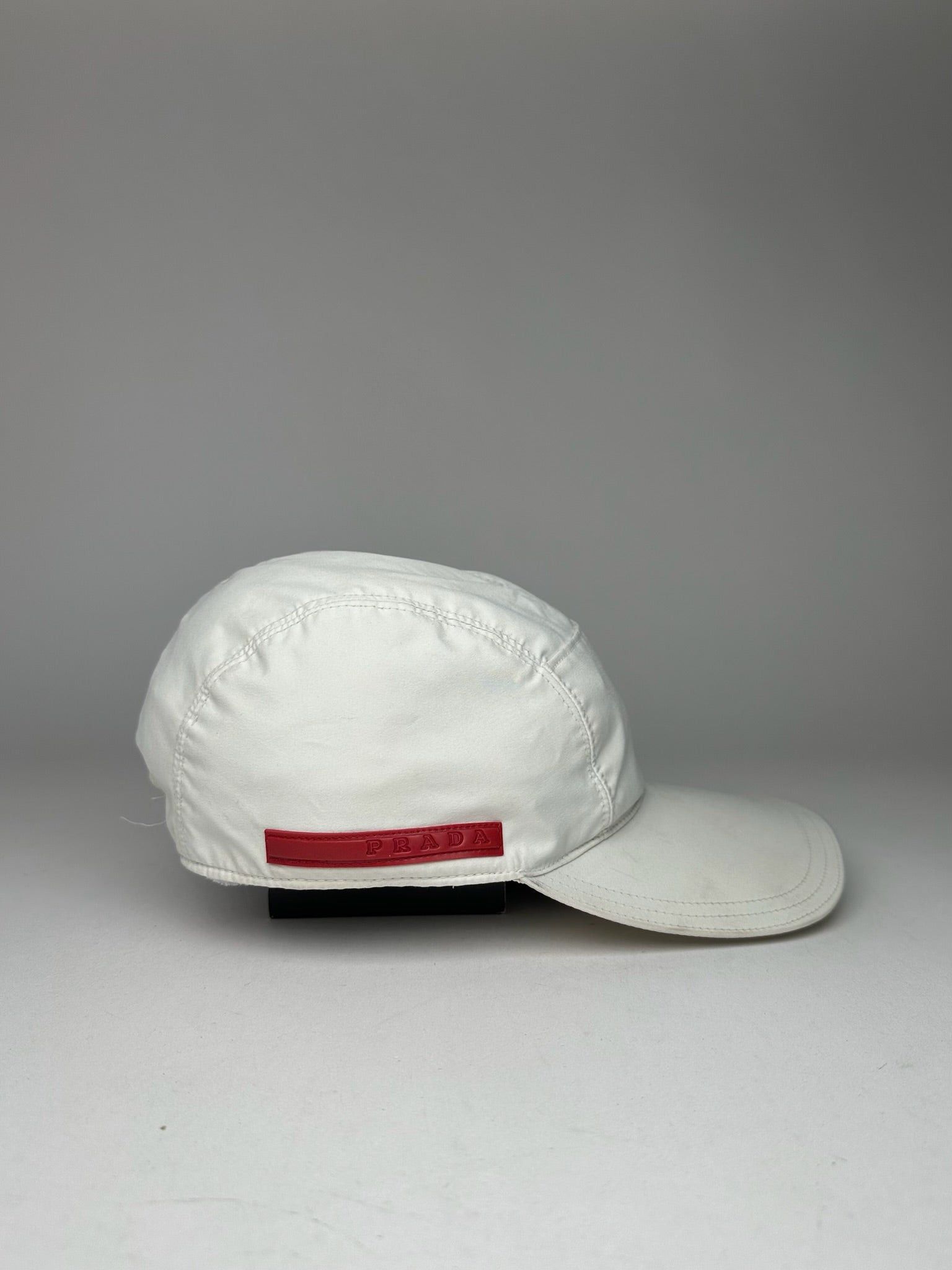 Prada Vintage Sport SnapBack White Size ONE SIZE - 15 Thumbnail