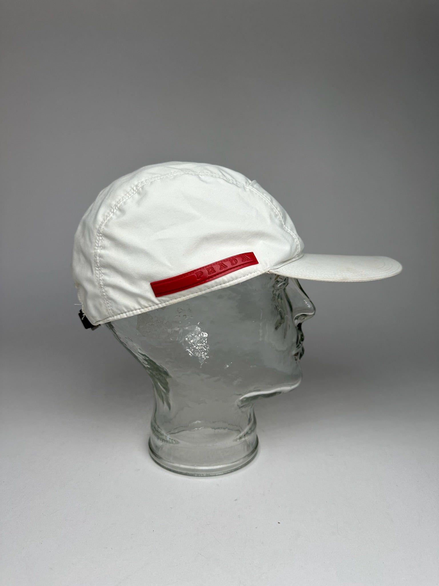 Prada Vintage Sport SnapBack White Size ONE SIZE - 11 Thumbnail
