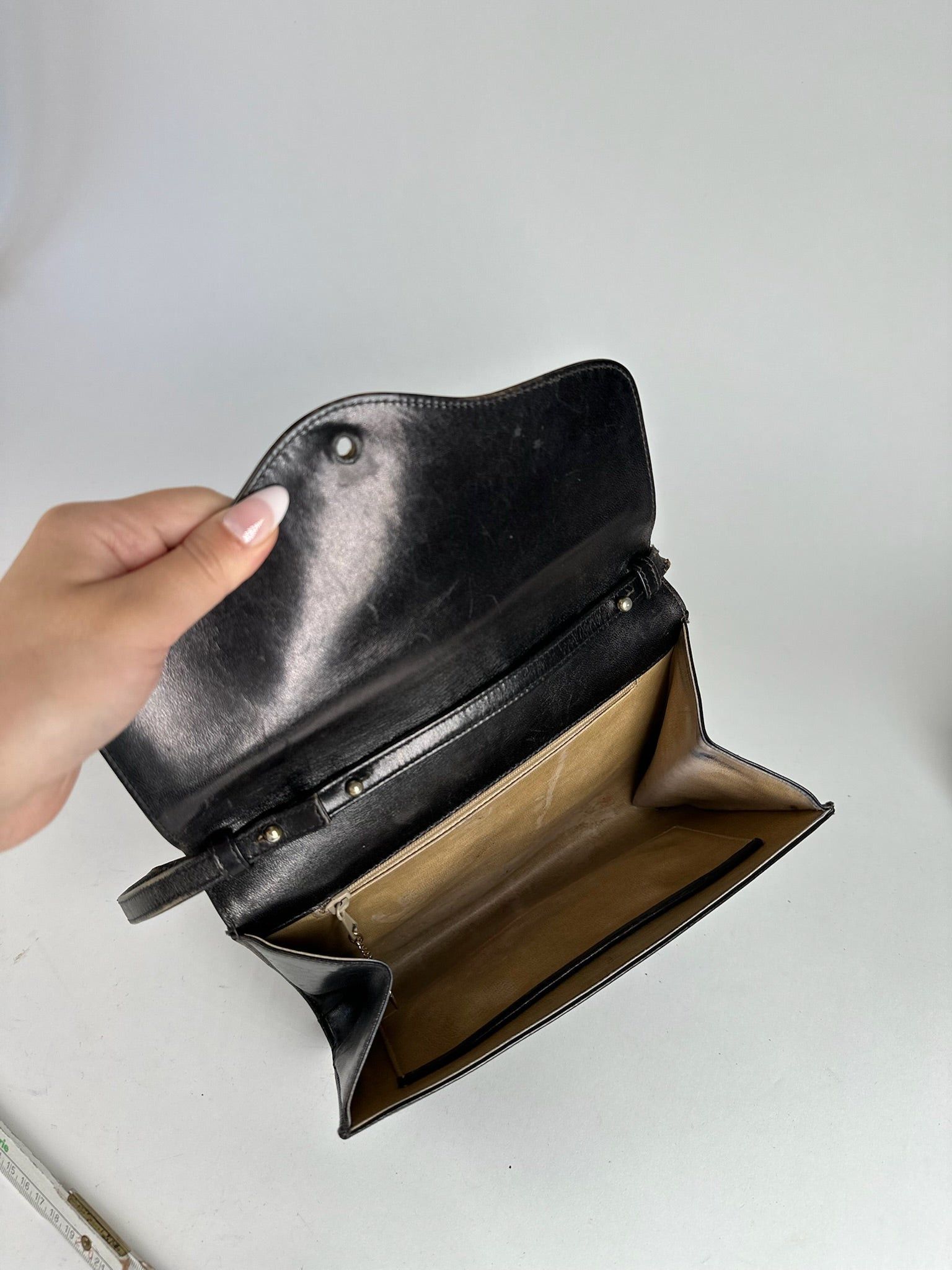 Celine Vintage Triomphe Leather Bag Size ONE SIZE - 4 Thumbnail