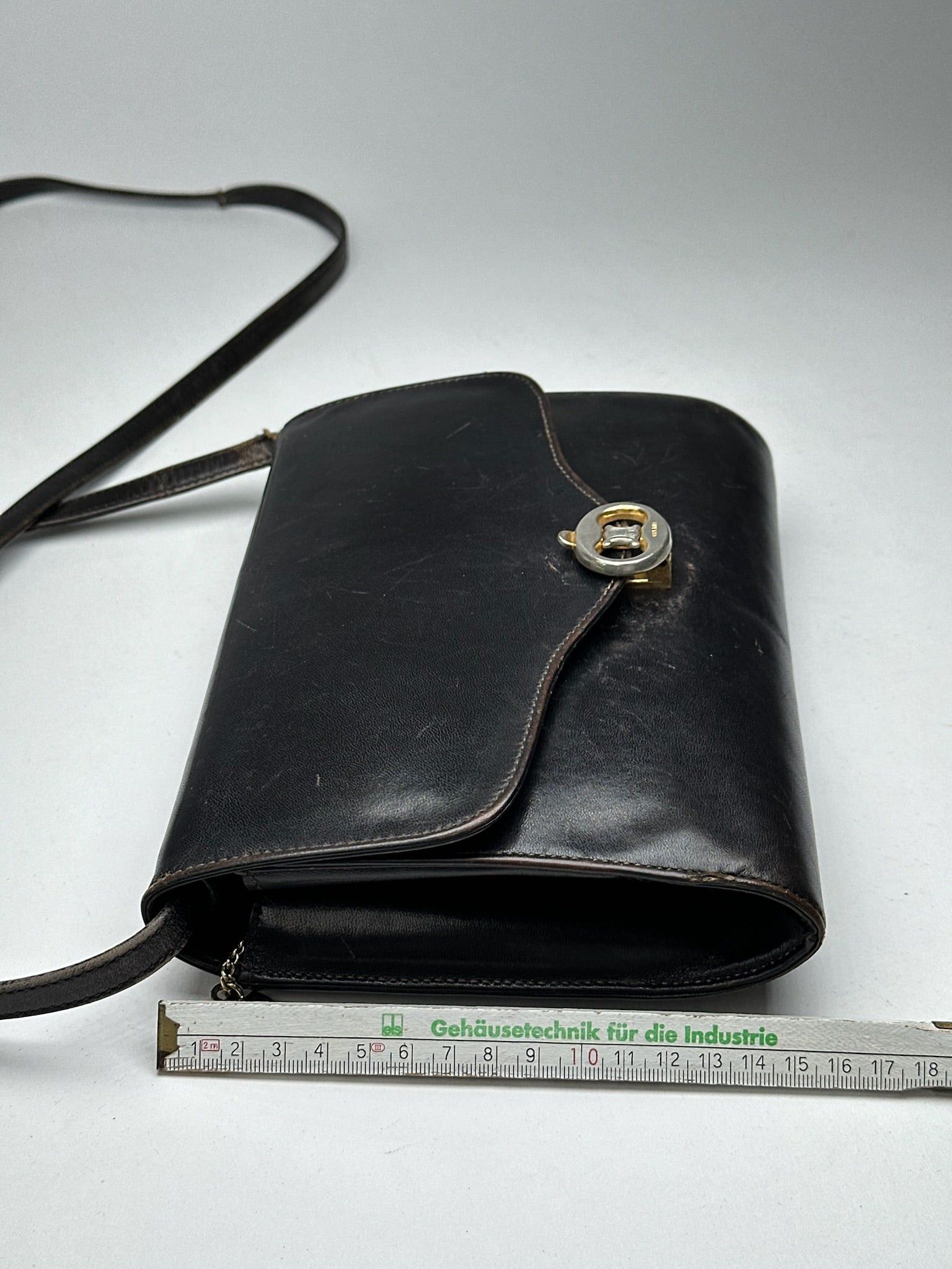 Celine Vintage Triomphe Leather Bag Size ONE SIZE - 5 Thumbnail