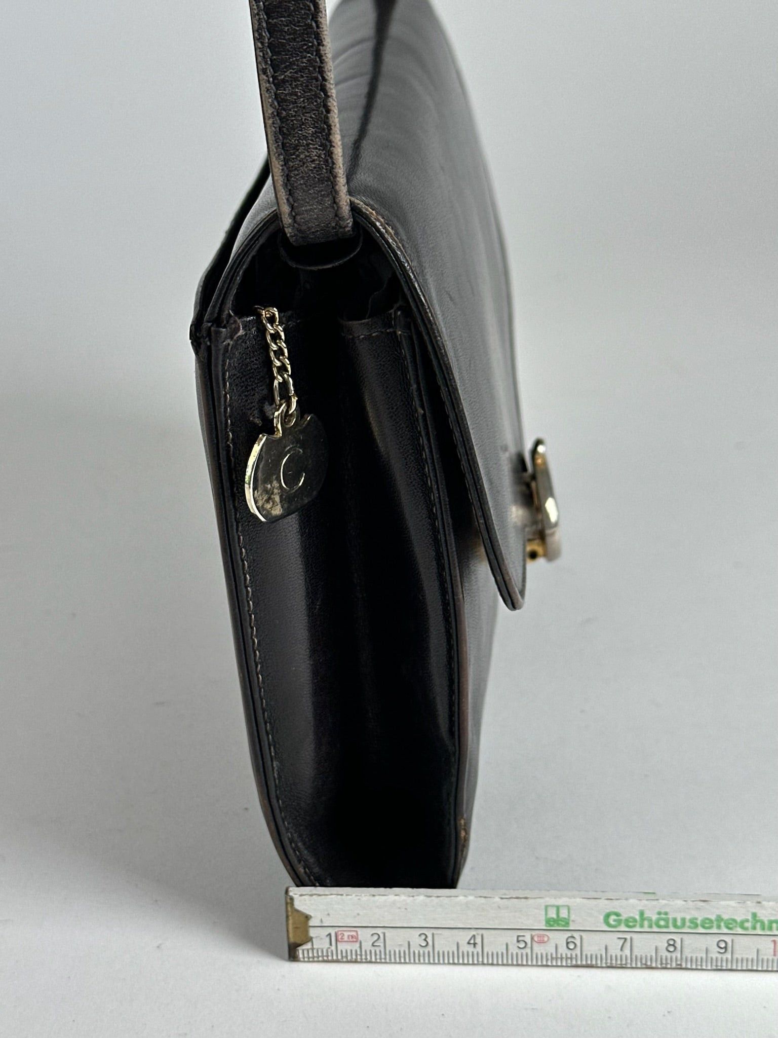 Celine Vintage Triomphe Leather Bag Size ONE SIZE - 6 Thumbnail