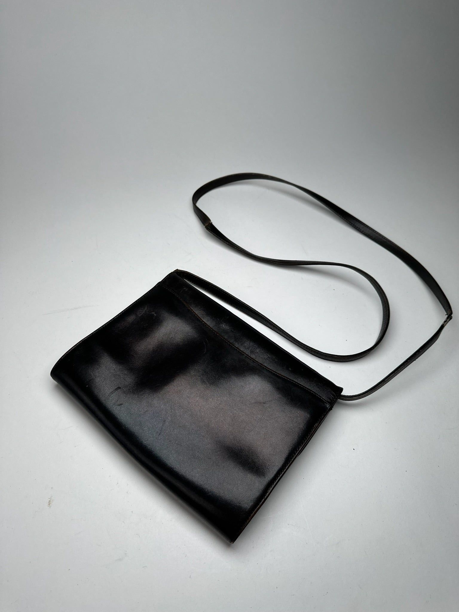 Celine Vintage Triomphe Leather Bag Size ONE SIZE - 8 Thumbnail