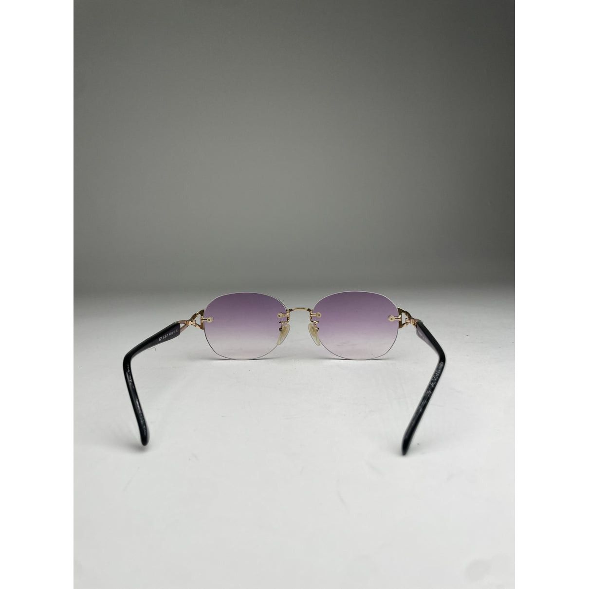 Yves Saint Laurent Purple Plastic Sunglasses Size ONE SIZE - 3 Thumbnail