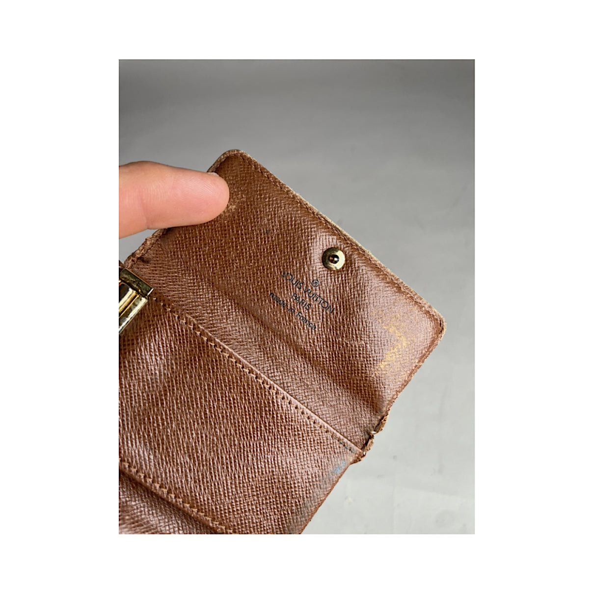 Louis Vuitton Lockme Brown Leather Purse Size ONE SIZE - 4 Thumbnail