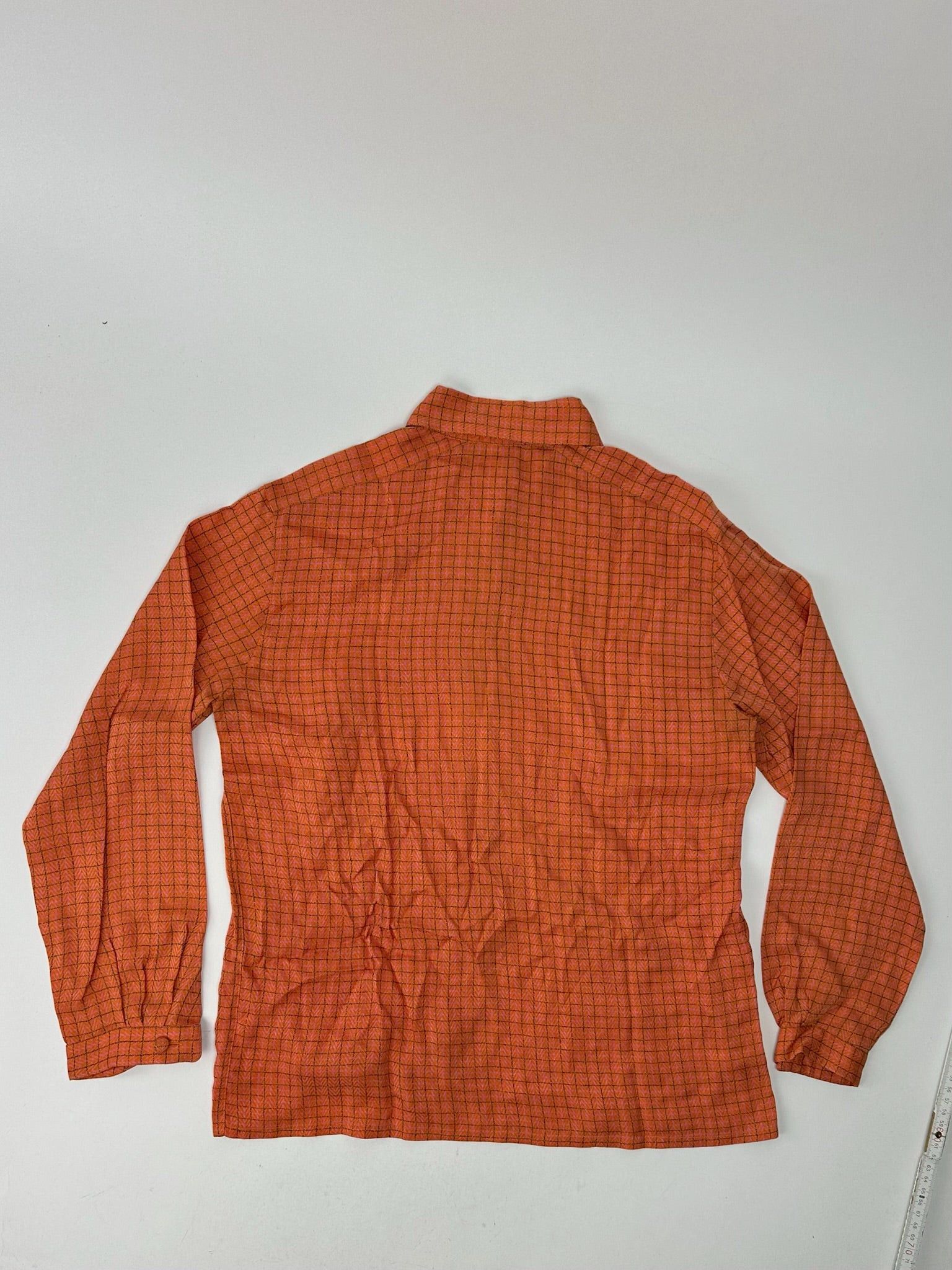 Dior Vintage Checked Shirt orange black Size M / US 6-8 / IT 42-44 - 12 Thumbnail