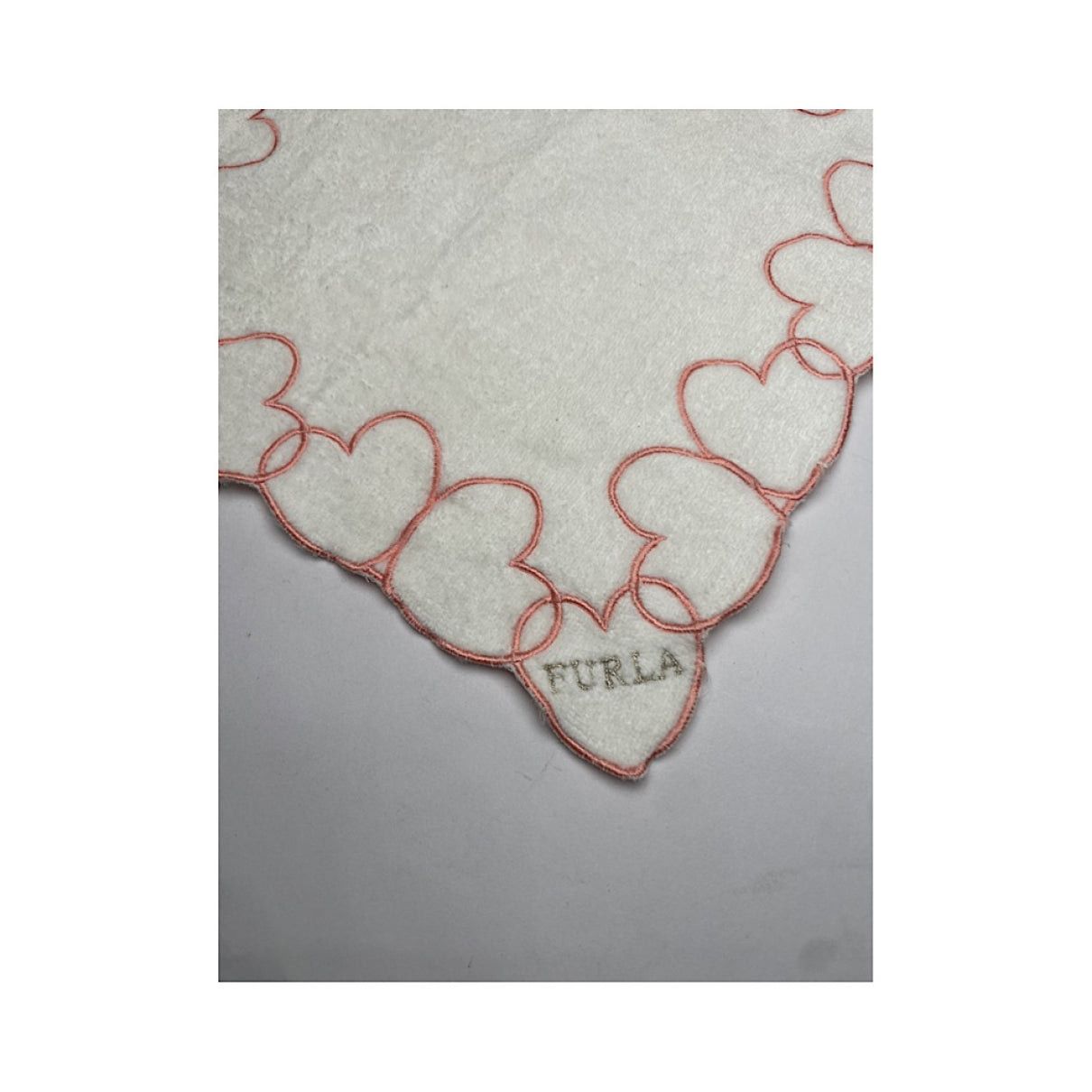 Furla White Cotton Scarf Size ONE SIZE - 2 Thumbnail
