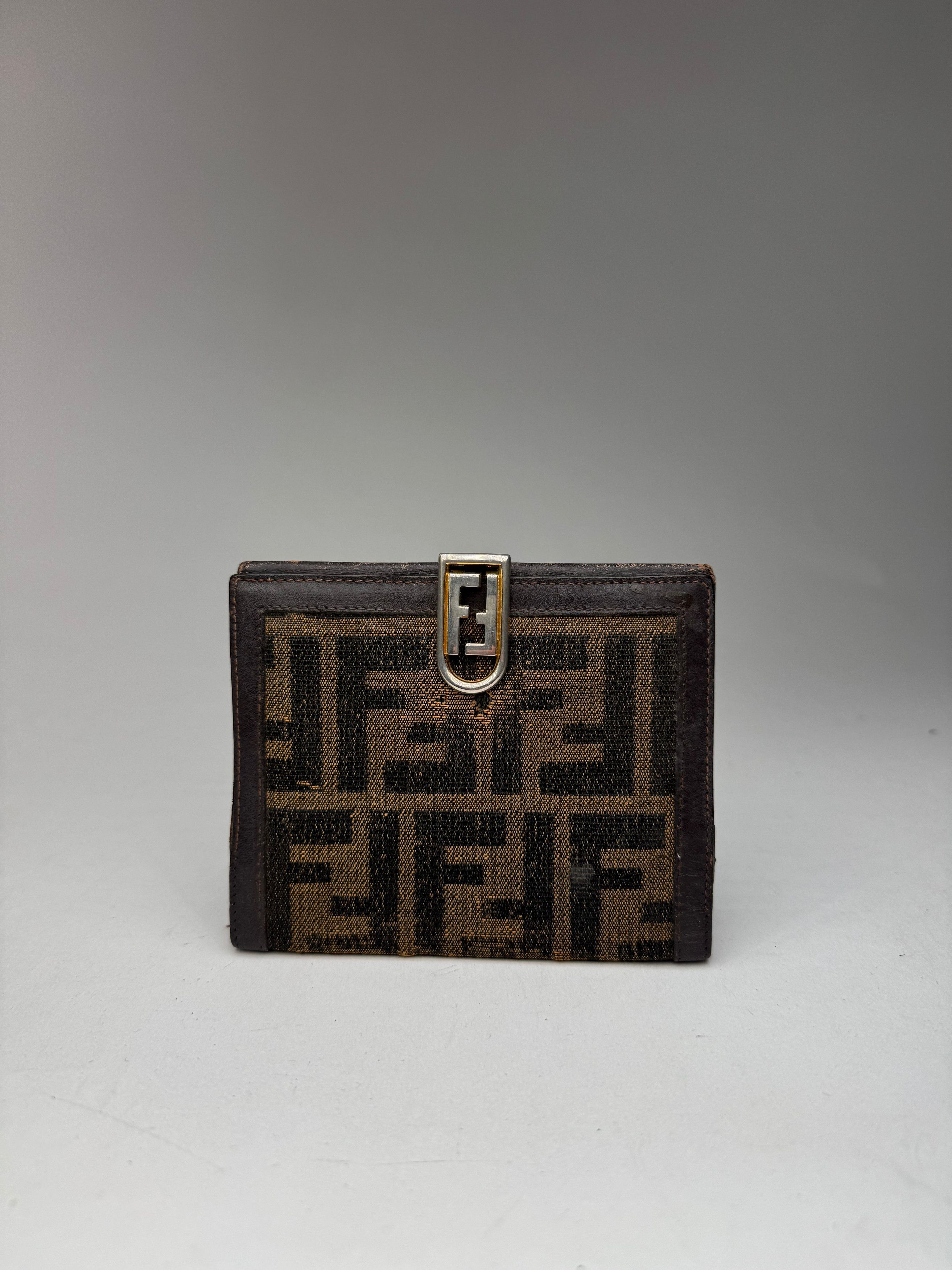 Fendi Vintage FF monogram Wallet Brown Size ONE SIZE - 11 Thumbnail