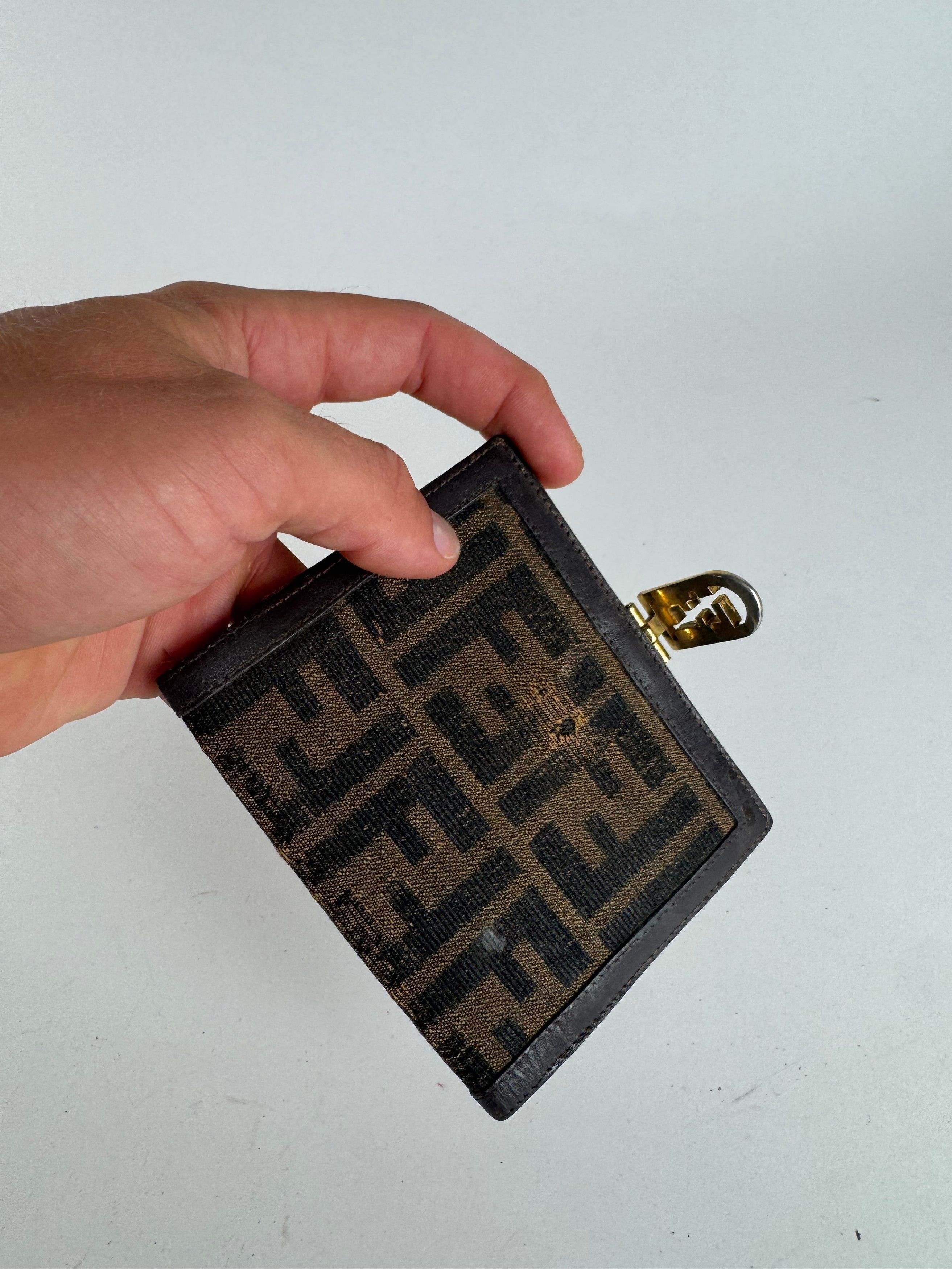 Fendi Vintage FF monogram Wallet Brown Size ONE SIZE - 3 Thumbnail