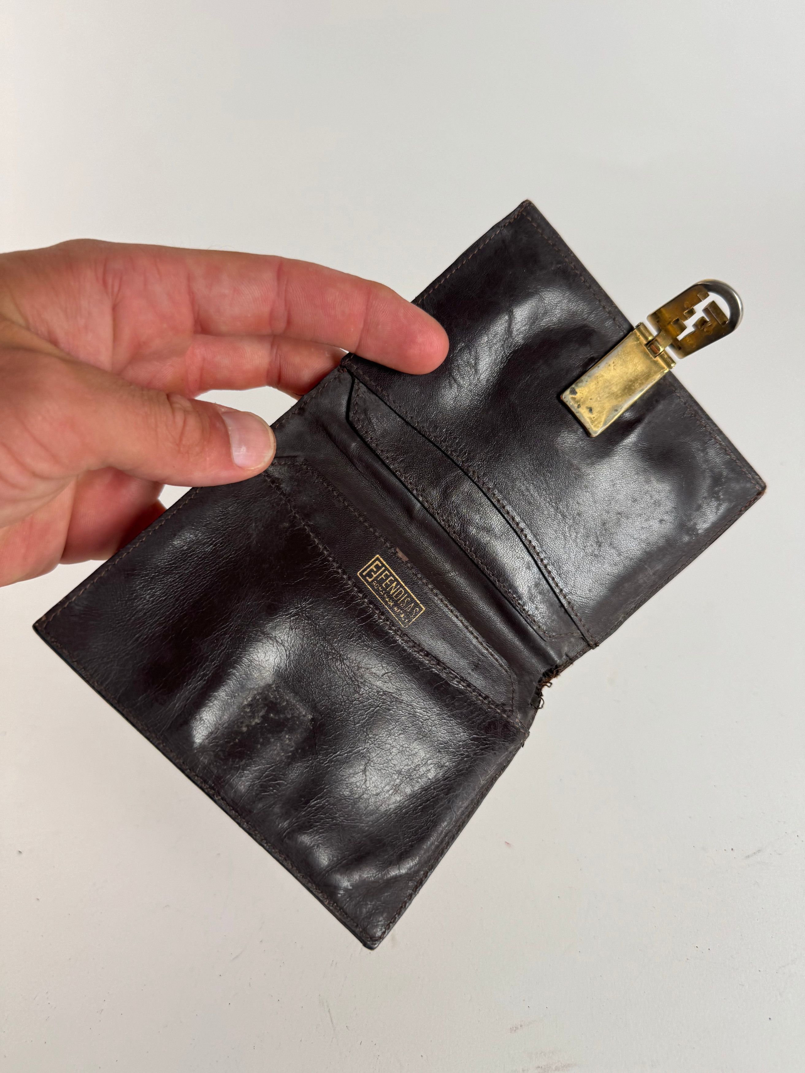 Fendi Vintage FF monogram Wallet Brown Size ONE SIZE - 4 Thumbnail