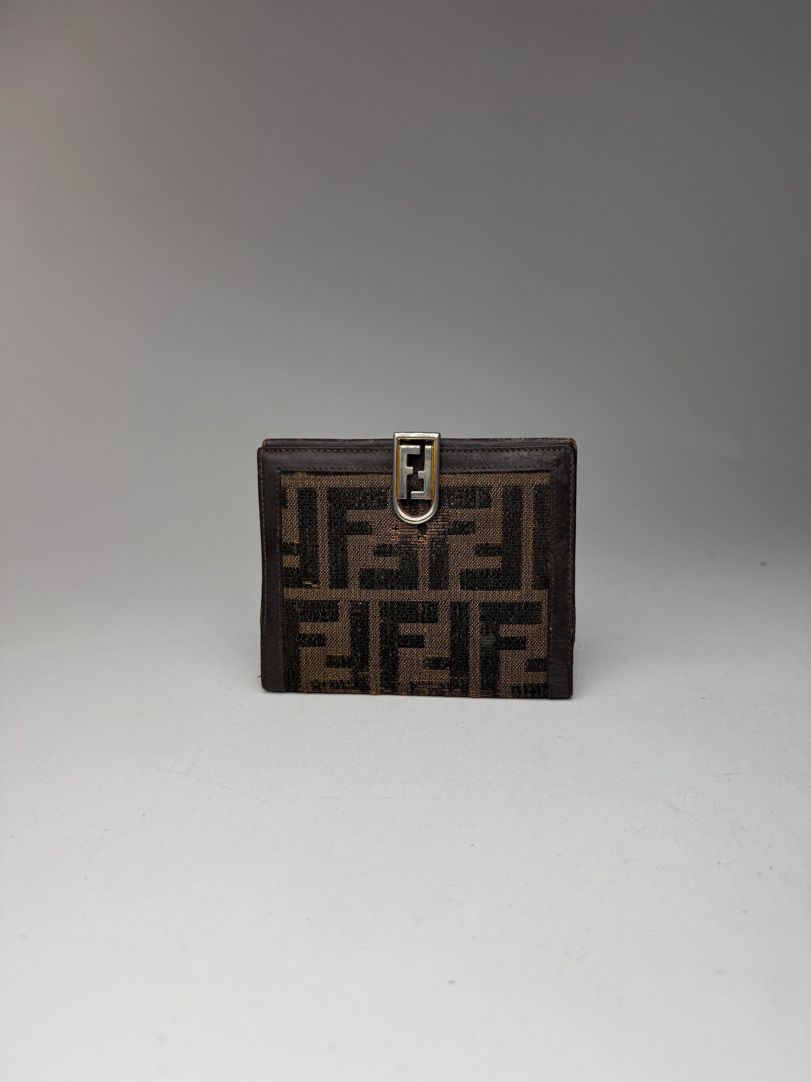 Fendi Vintage FF monogram Wallet Brown Size ONE SIZE - 6 Thumbnail