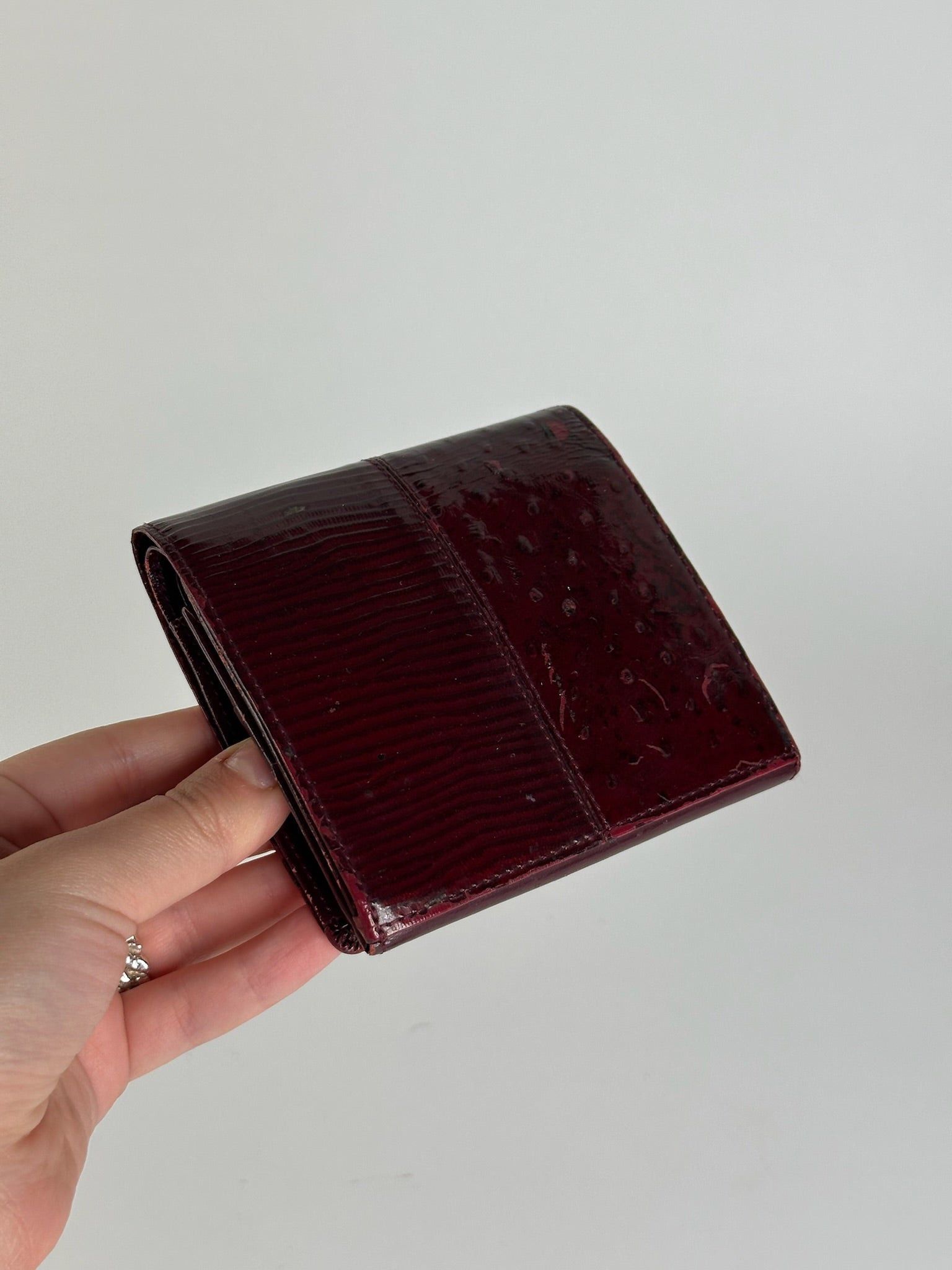 Givenchy Vintage Patent Leather Wallet purple Size ONE SIZE - 6 Thumbnail