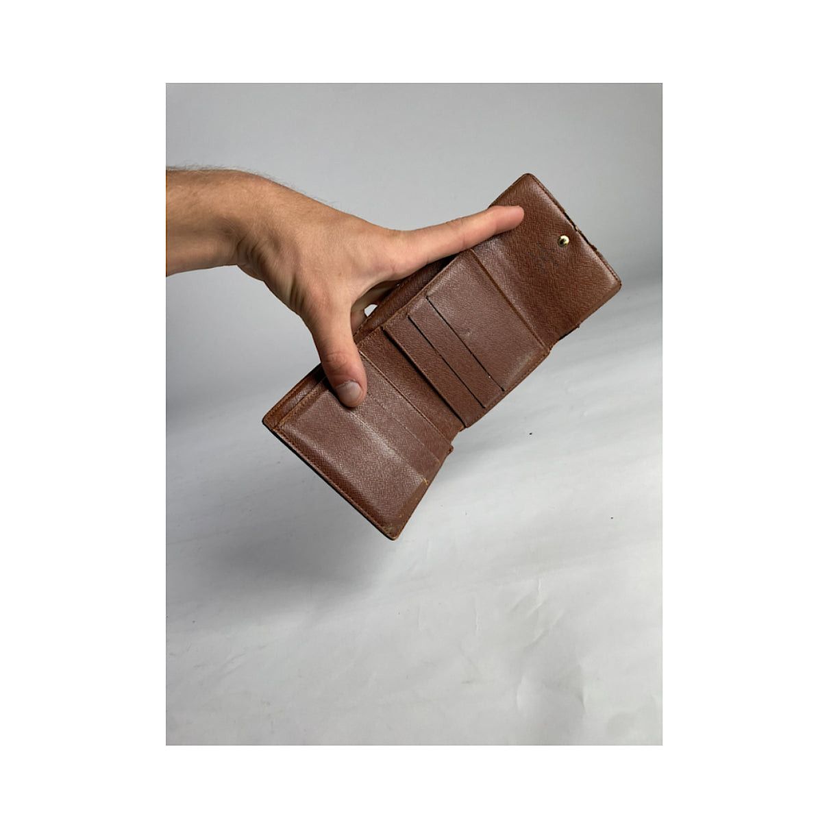 Louis Vuitton Joséphine Brown Leather Wallet Size ONE SIZE - 5 Thumbnail