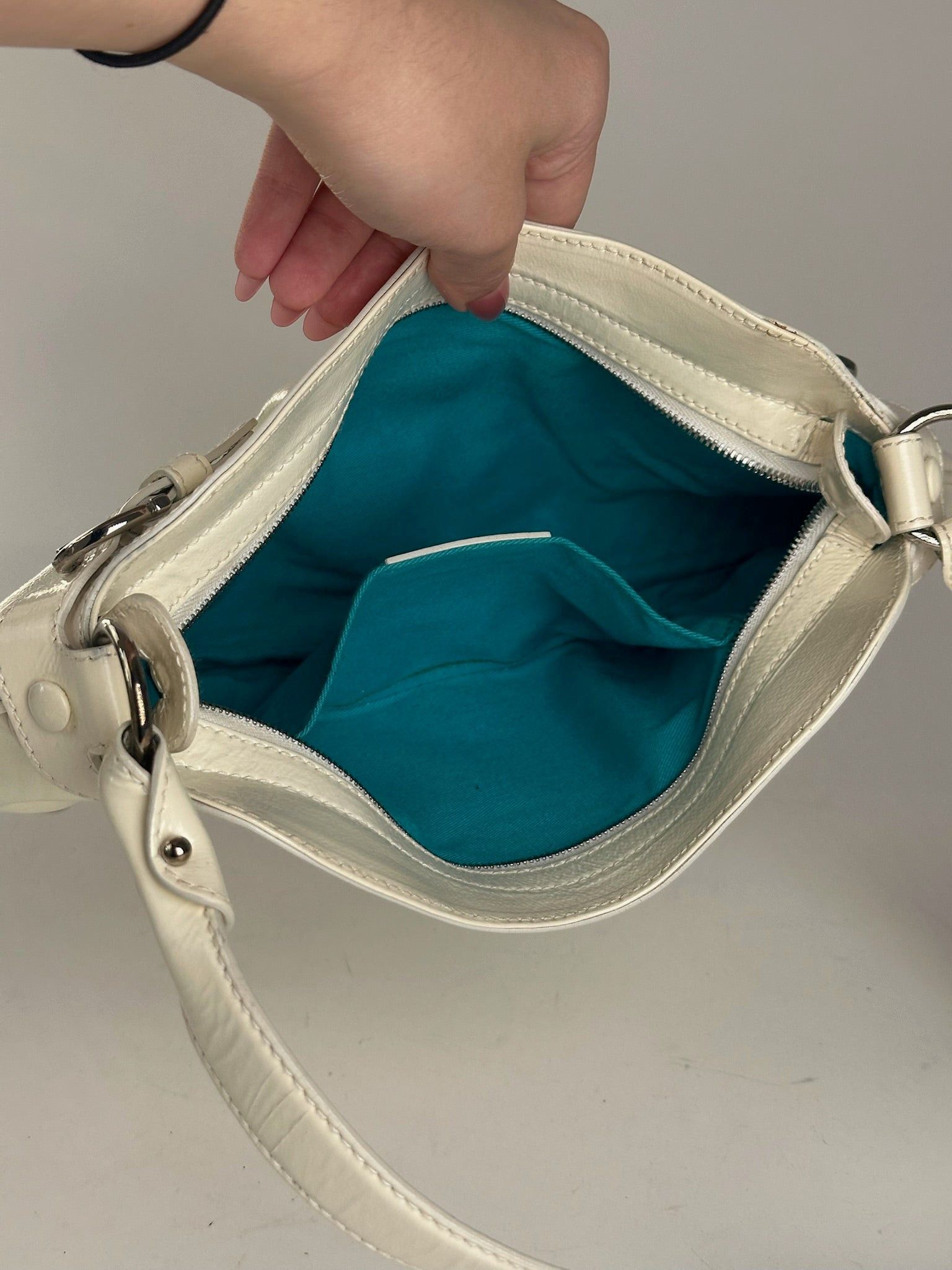Salvatore Ferragamo Vintage Patent Leather bag white Size ONE SIZE - 7 Thumbnail