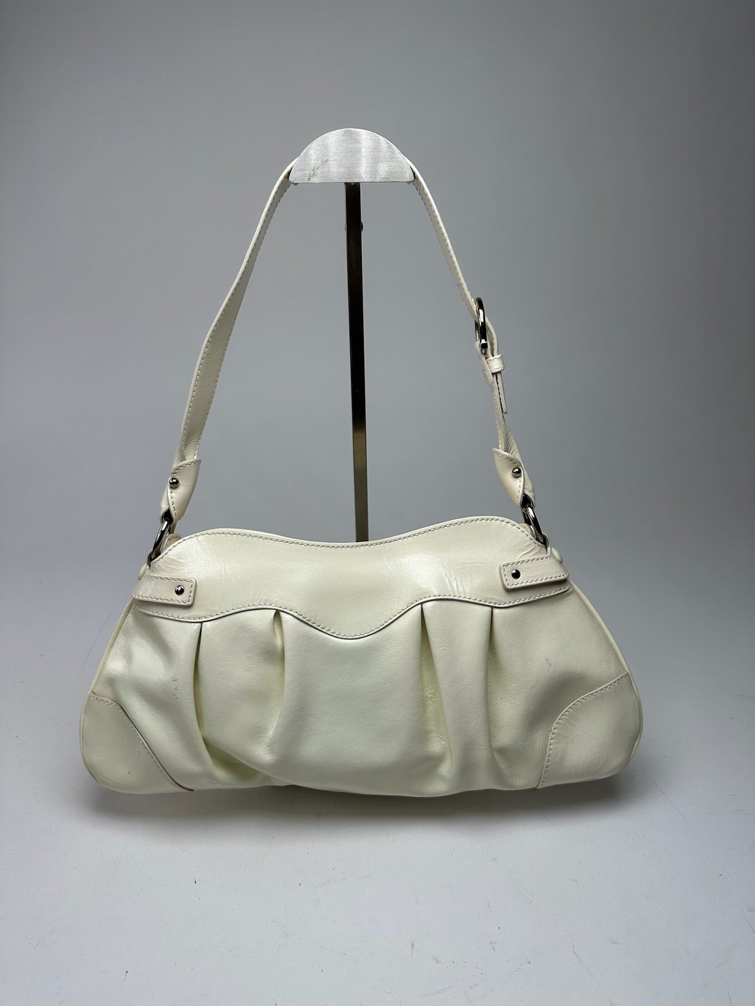 Salvatore Ferragamo Vintage Patent Leather bag white Size ONE SIZE - 2 Thumbnail
