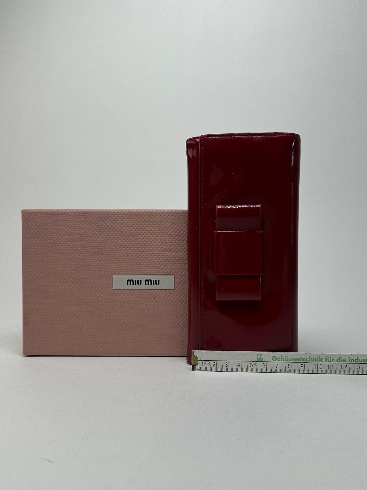 Miu Miu Vintage Patent Leather wallet pink Size ONE SIZE - 12 Thumbnail