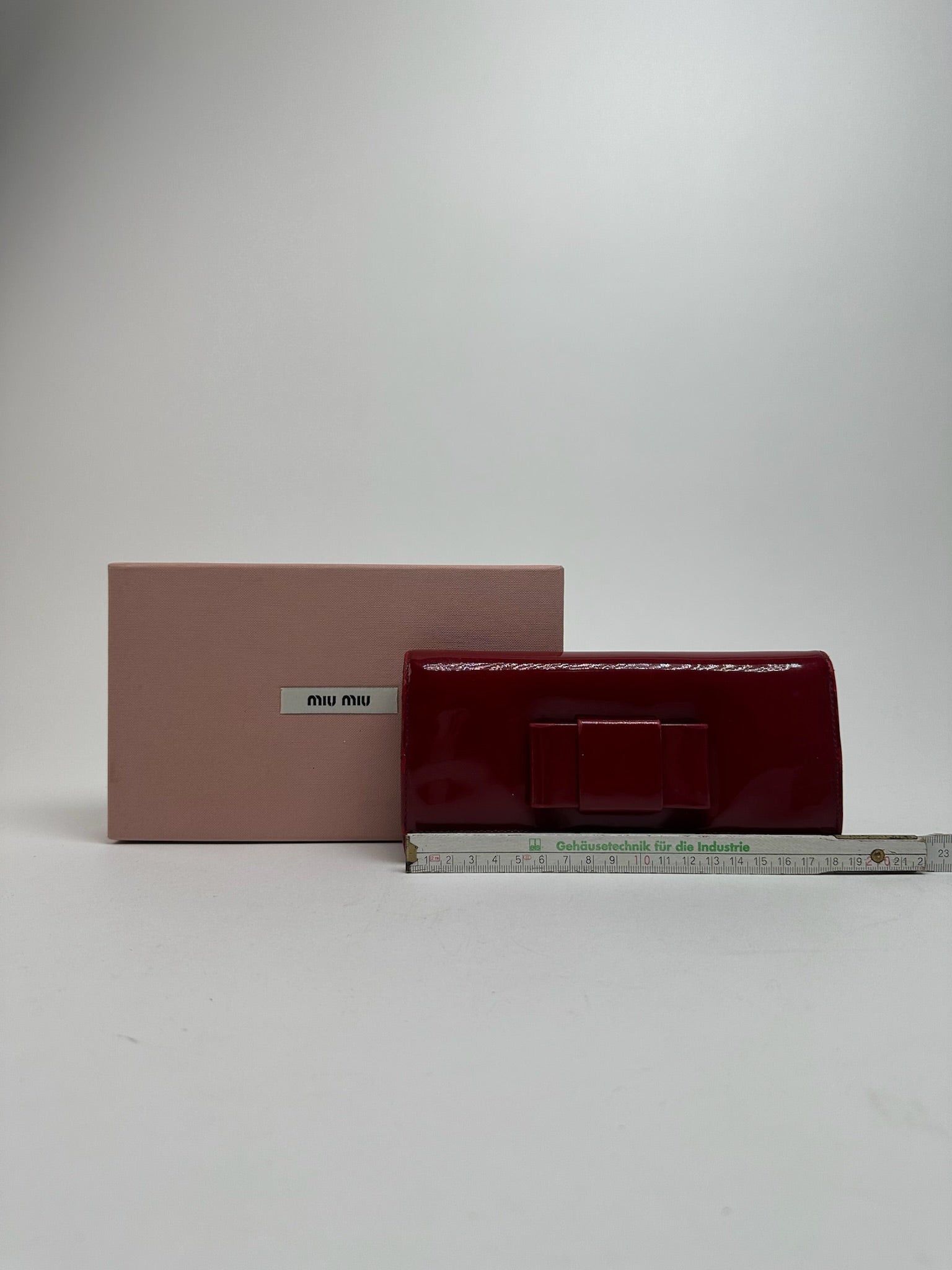 Miu Miu Vintage Patent Leather wallet pink Size ONE SIZE - 13 Thumbnail