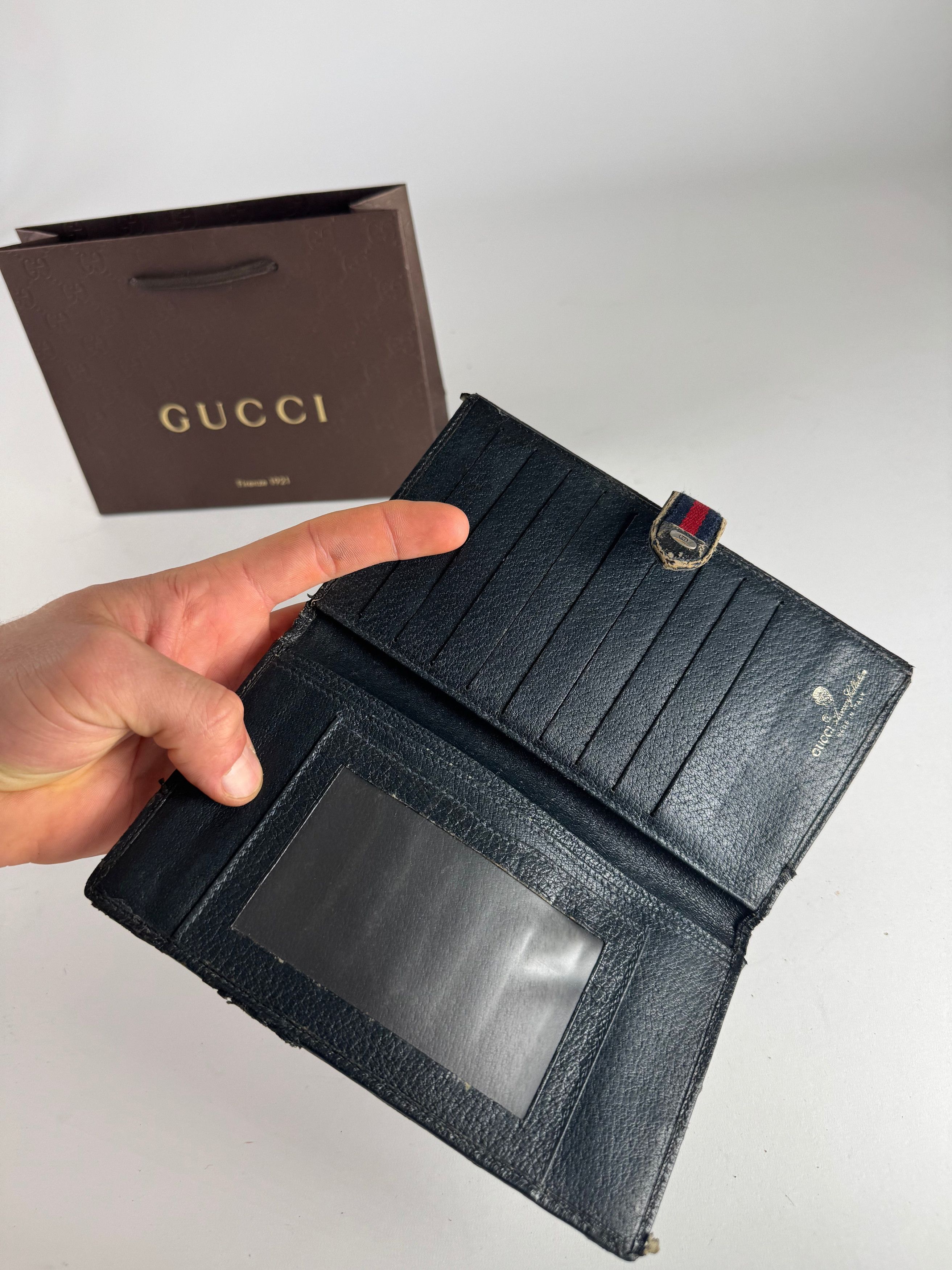 Gucci Vintage Ophidia Monogram Leather Wallet Size ONE SIZE - 11 Thumbnail