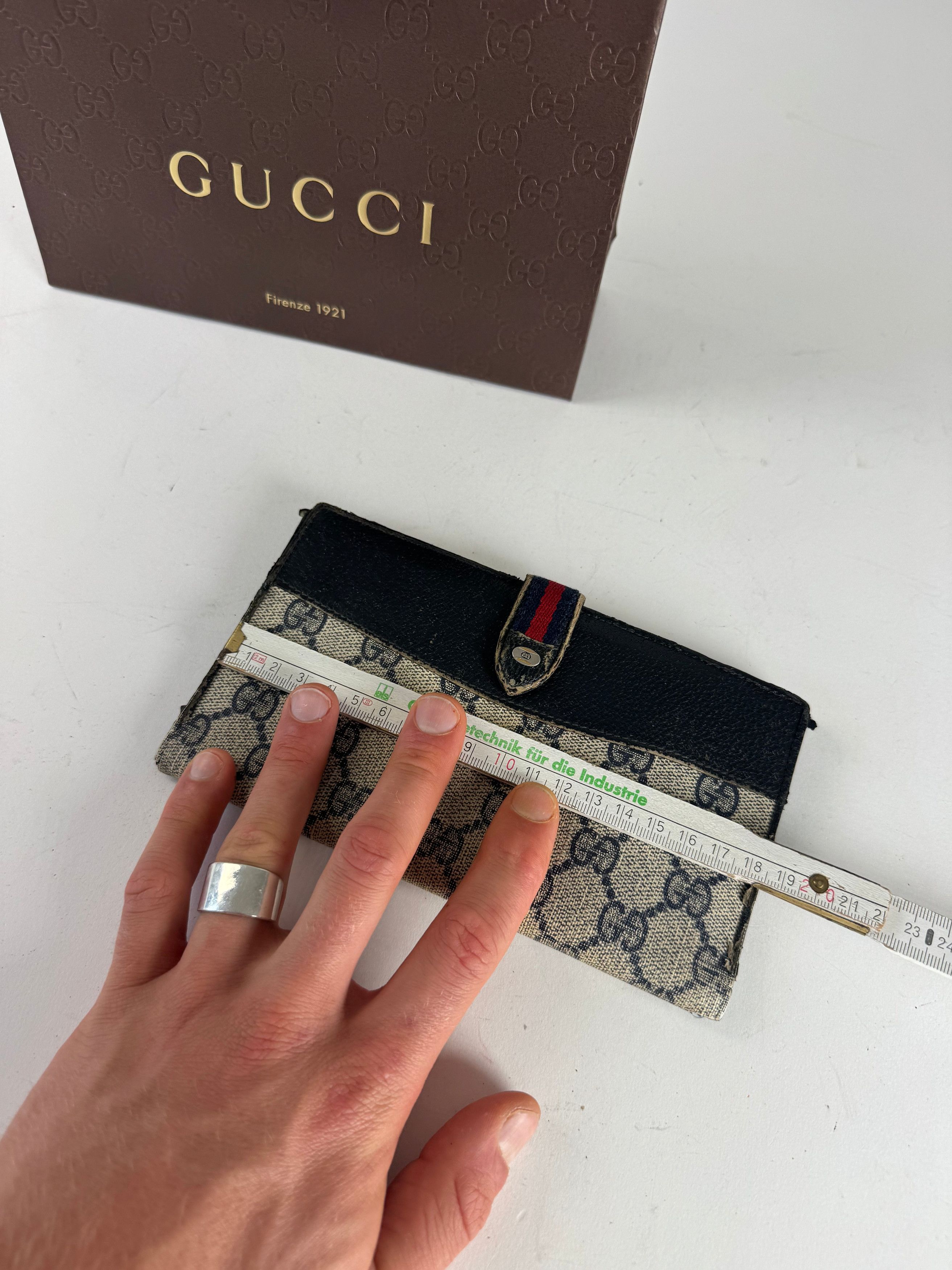 Gucci Vintage Ophidia Monogram Leather Wallet Size ONE SIZE - 4 Thumbnail