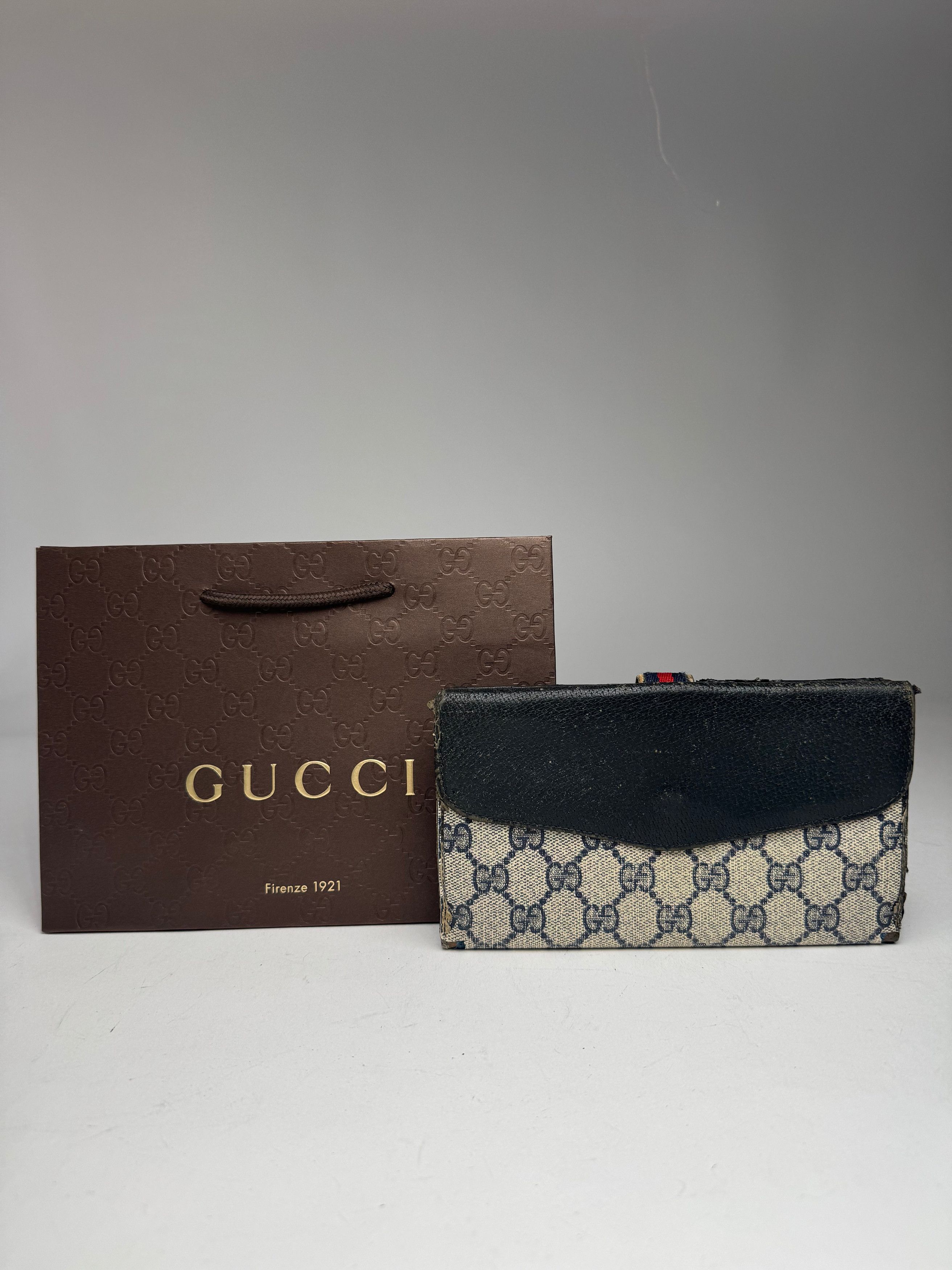Gucci Vintage Ophidia Monogram Leather Wallet Size ONE SIZE - 8 Thumbnail