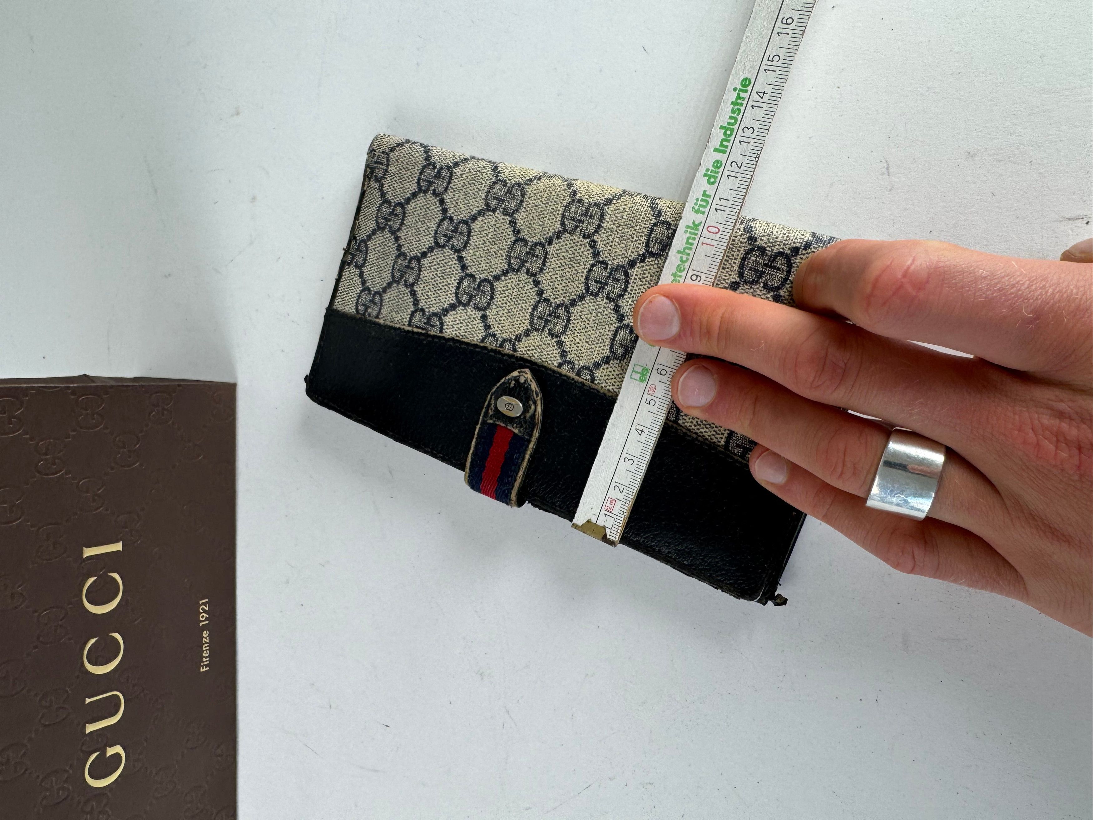 Gucci Vintage Ophidia Monogram Leather Wallet Size ONE SIZE - 3 Thumbnail
