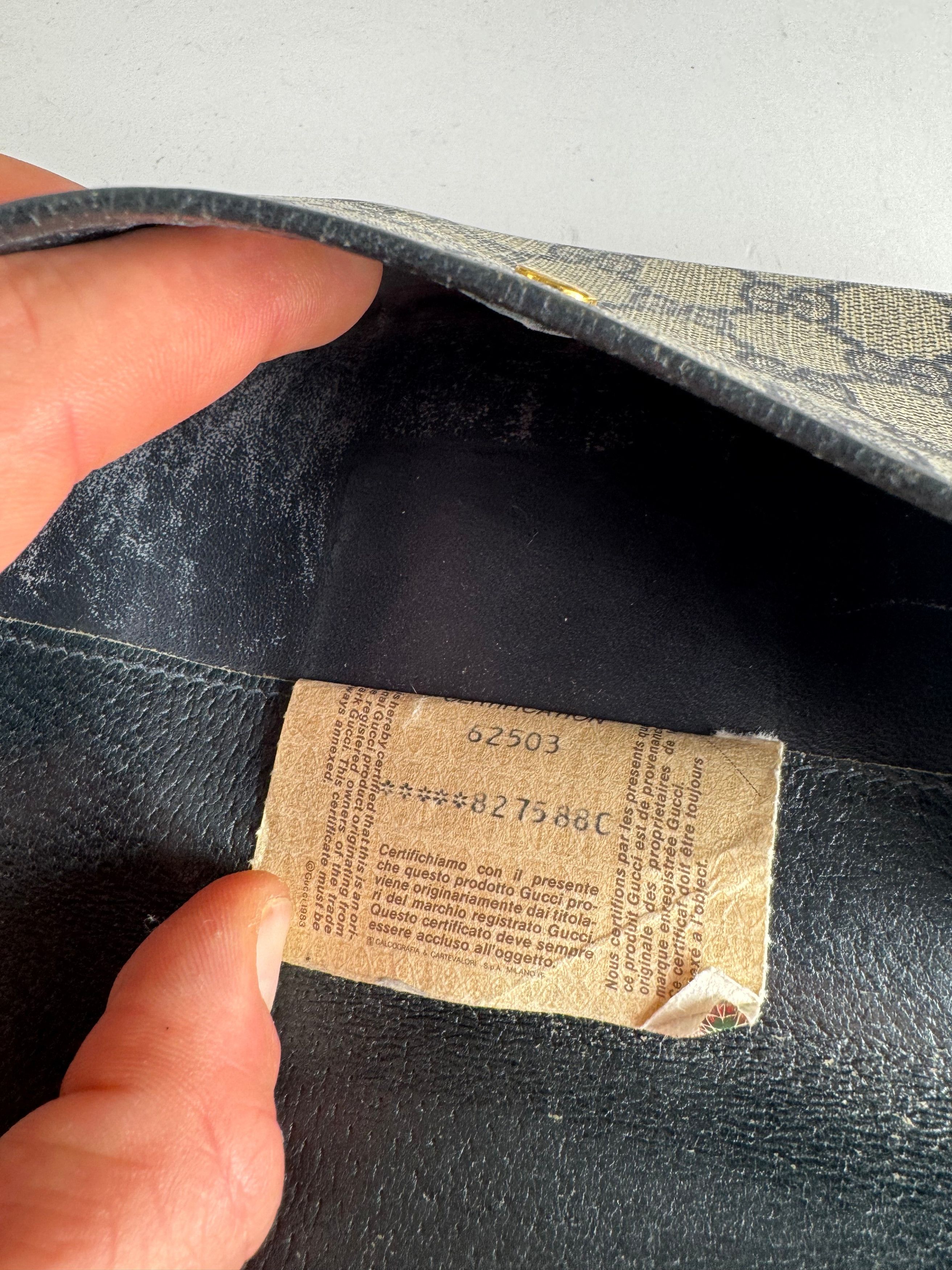 Gucci Vintage Ophidia Monogram Leather Wallet Size ONE SIZE - 5 Thumbnail