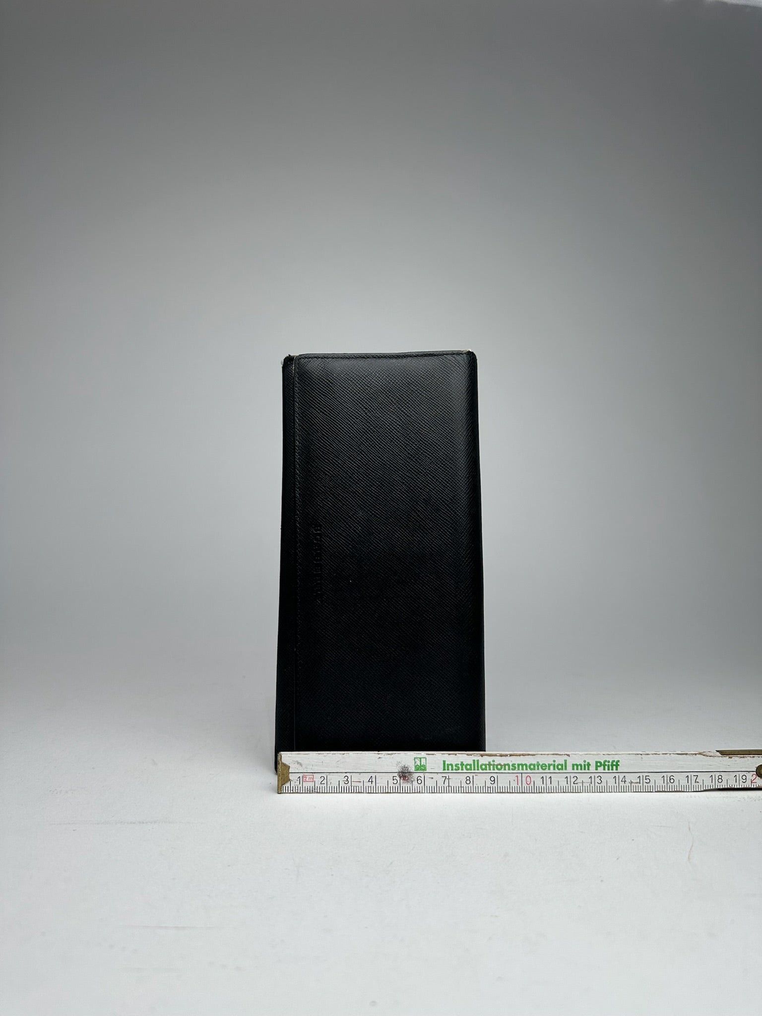 Burberry Vintage Leather ID holder black Size ONE SIZE - 8 Thumbnail