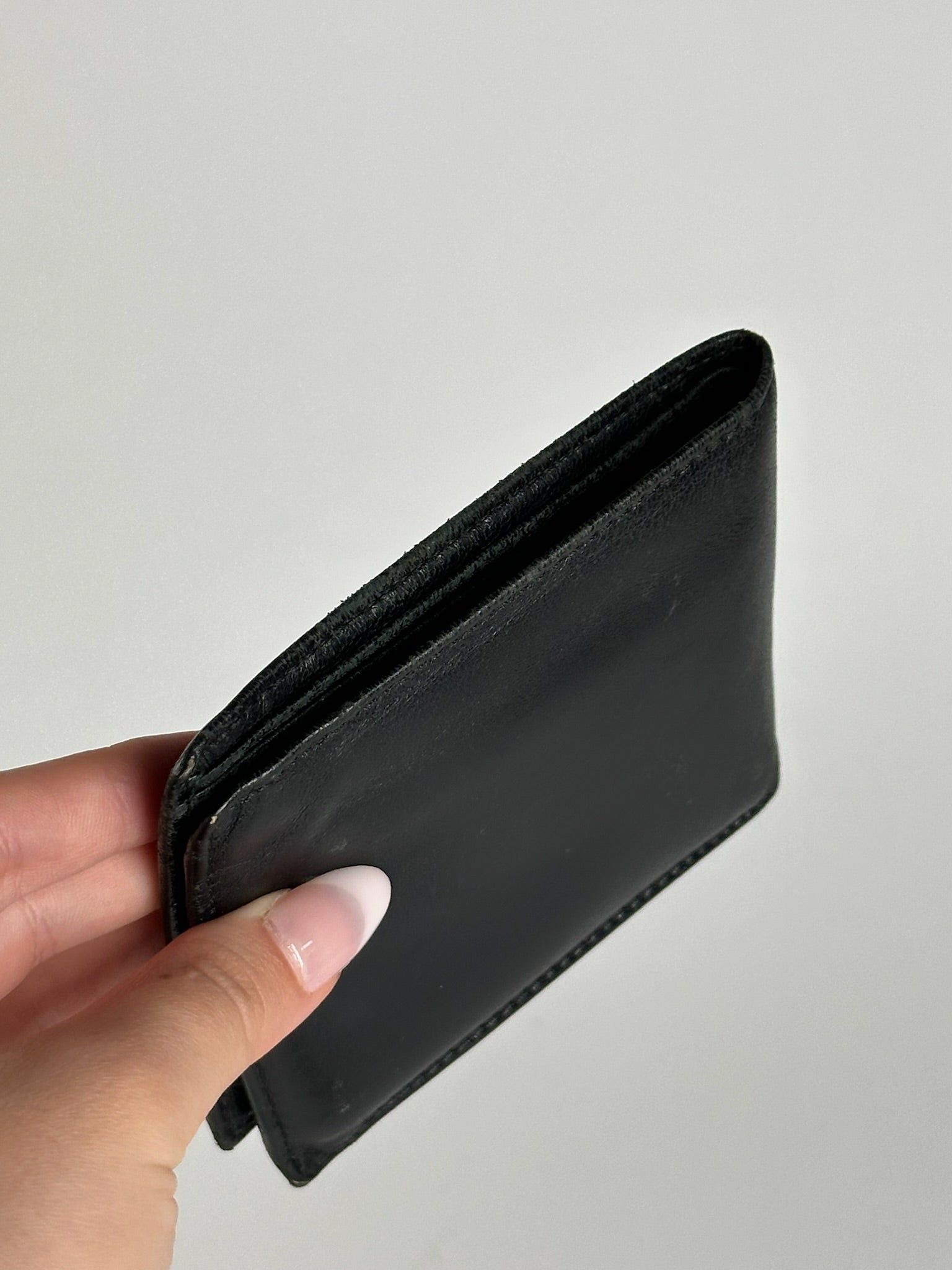 Vivienne Westwood Vintage foldable wallet leather black Size ONE SIZE - 7 Thumbnail