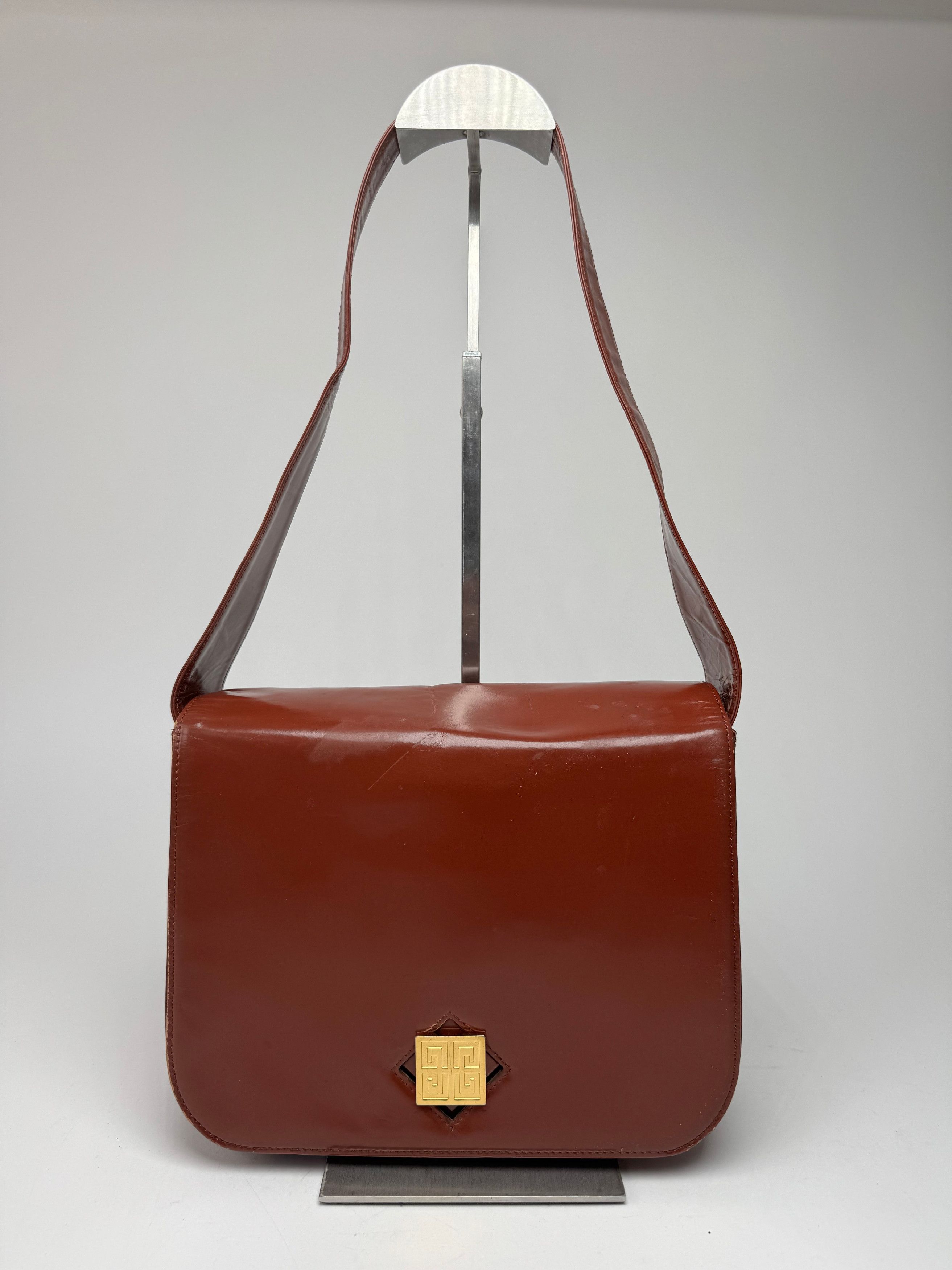 Givenchy Vintage 4G Leather Bag Brown Size ONE SIZE - 15 Thumbnail