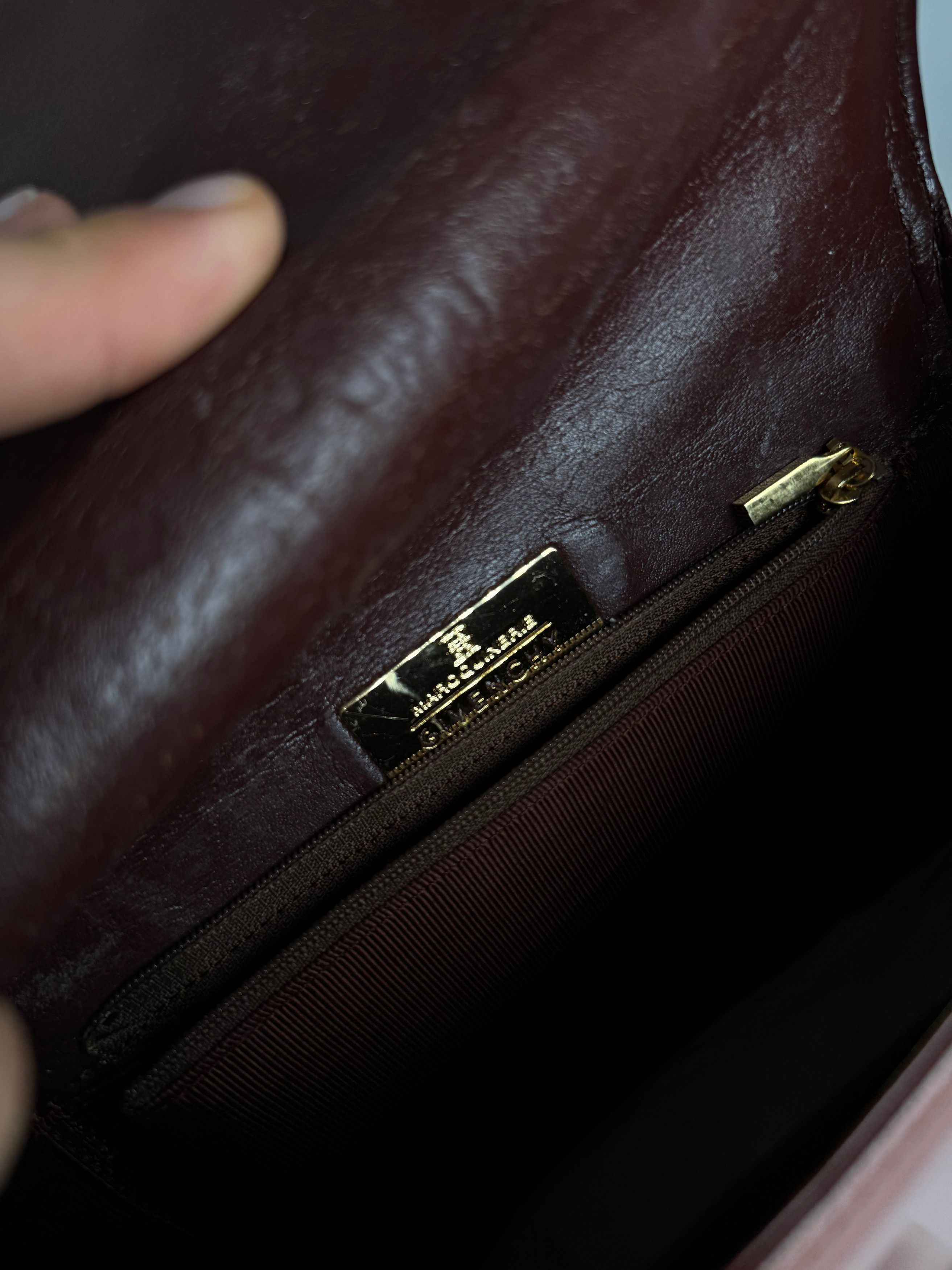 Givenchy Vintage 4G Leather Bag Brown Size ONE SIZE - 7 Thumbnail