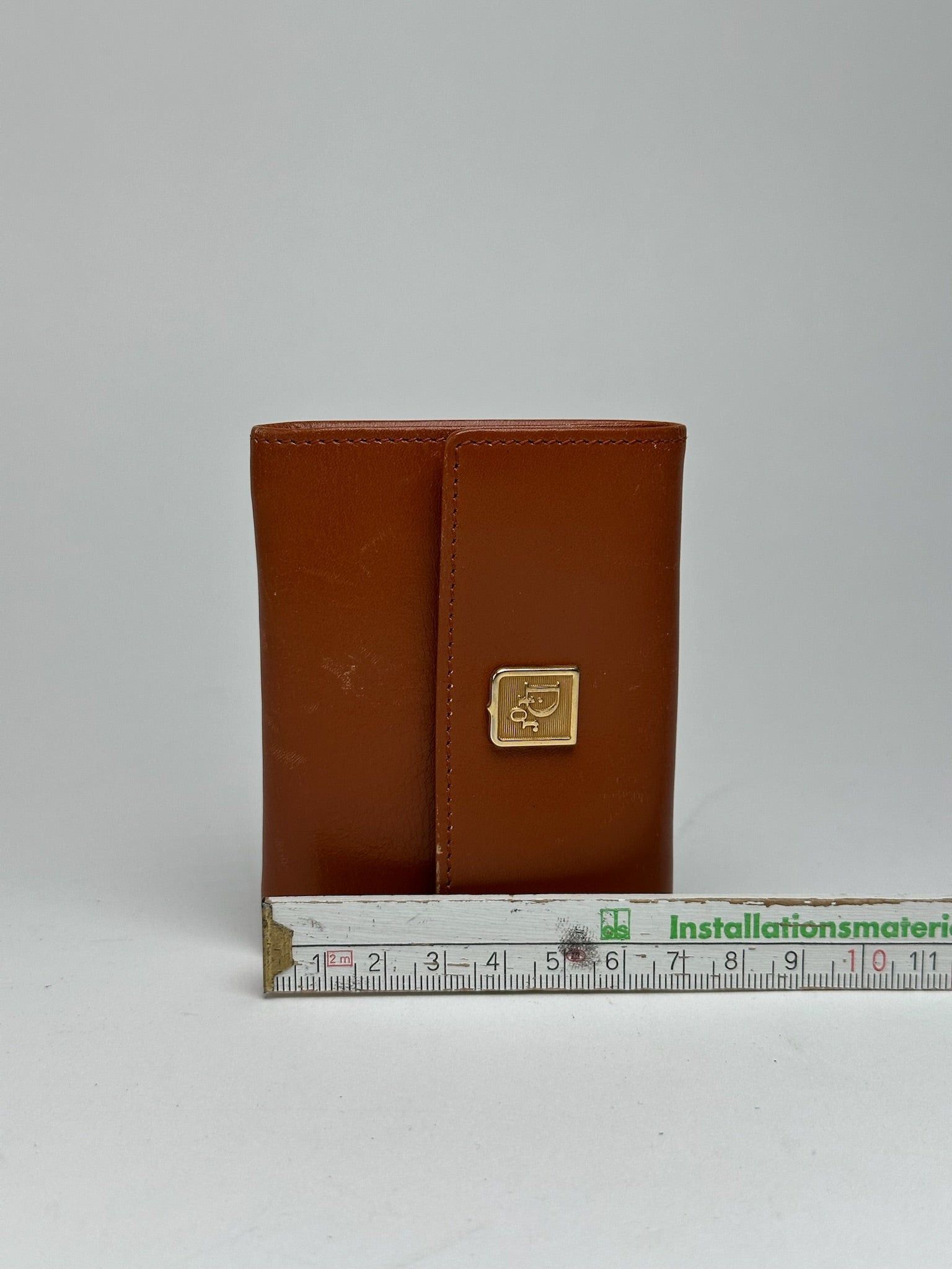 Dior Vintage Leather card holder brown Size ONE SIZE - 10 Thumbnail