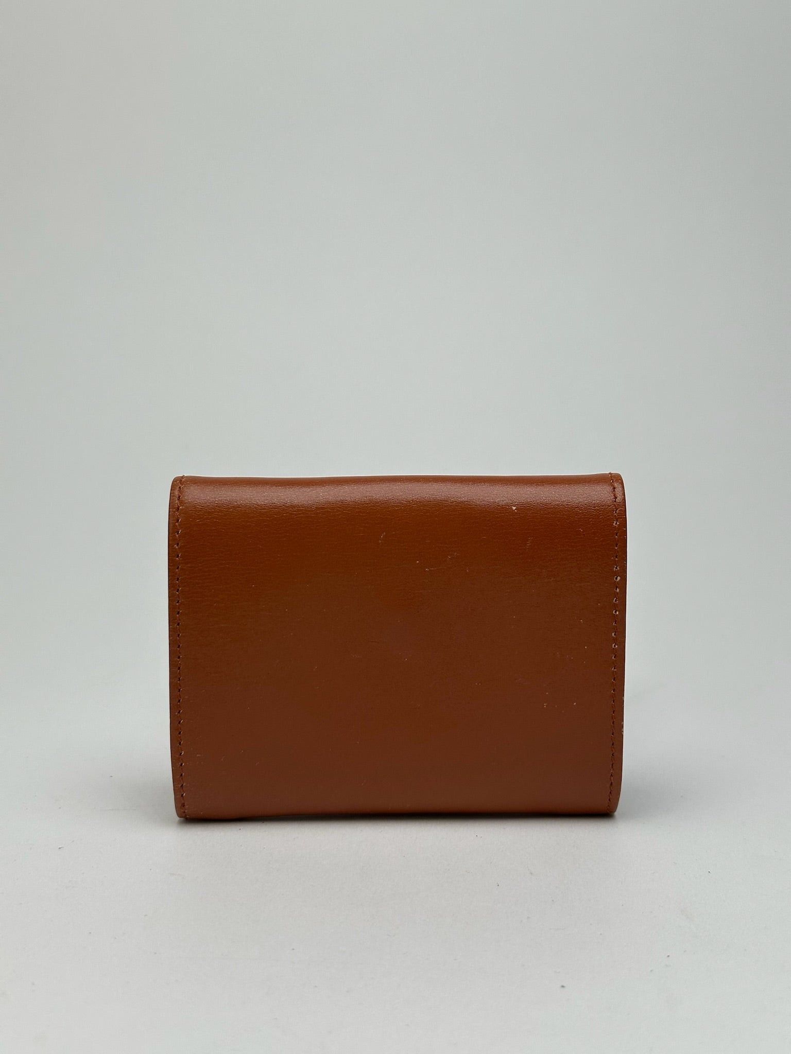 Dior Vintage Leather card holder brown Size ONE SIZE - 2 Thumbnail