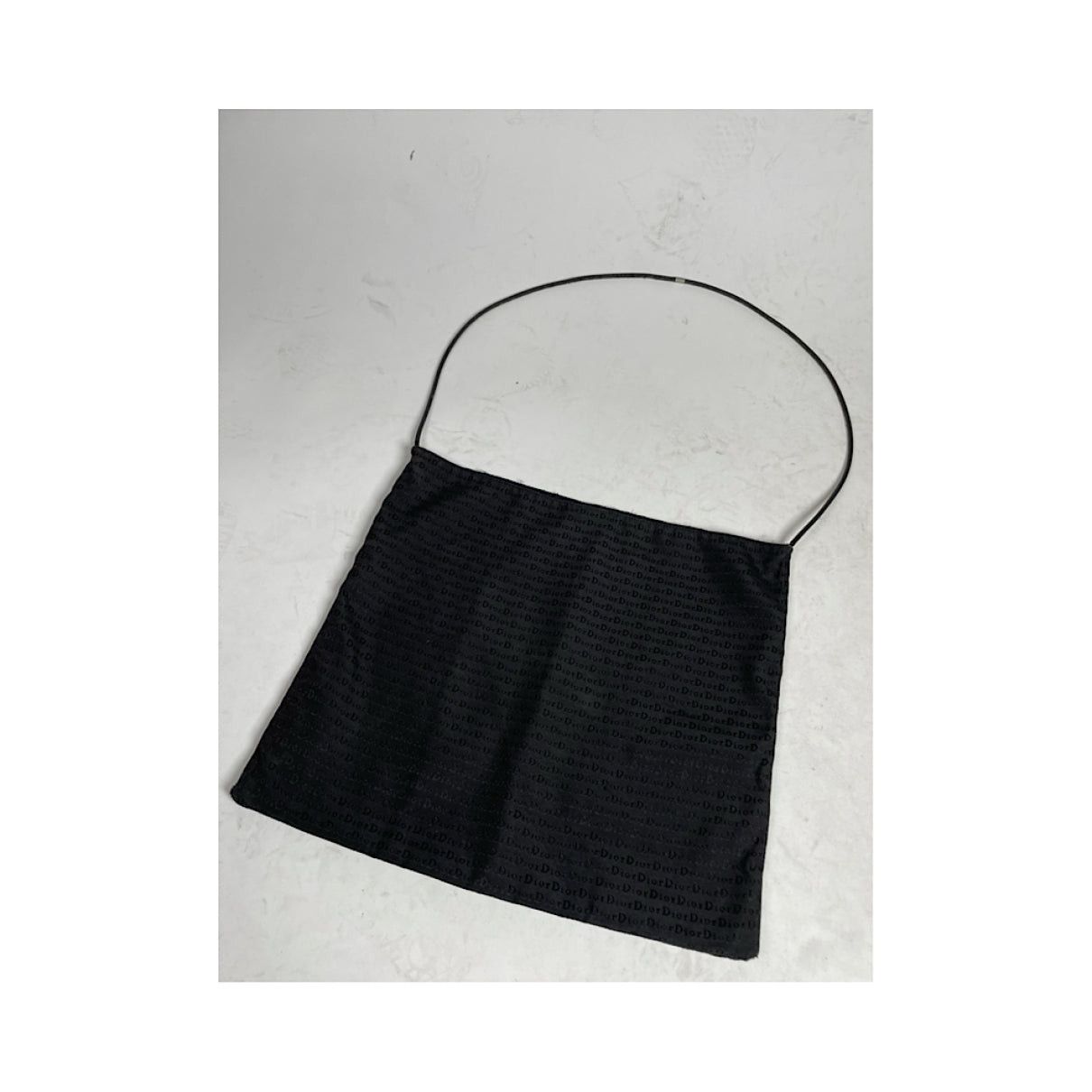 Dior Saddle Black Cotton Handbag Size ONE SIZE - 3 Thumbnail