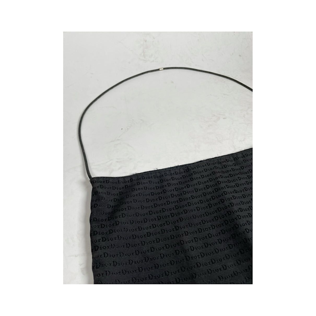 Dior Saddle Black Cotton Handbag Size ONE SIZE - 4 Thumbnail