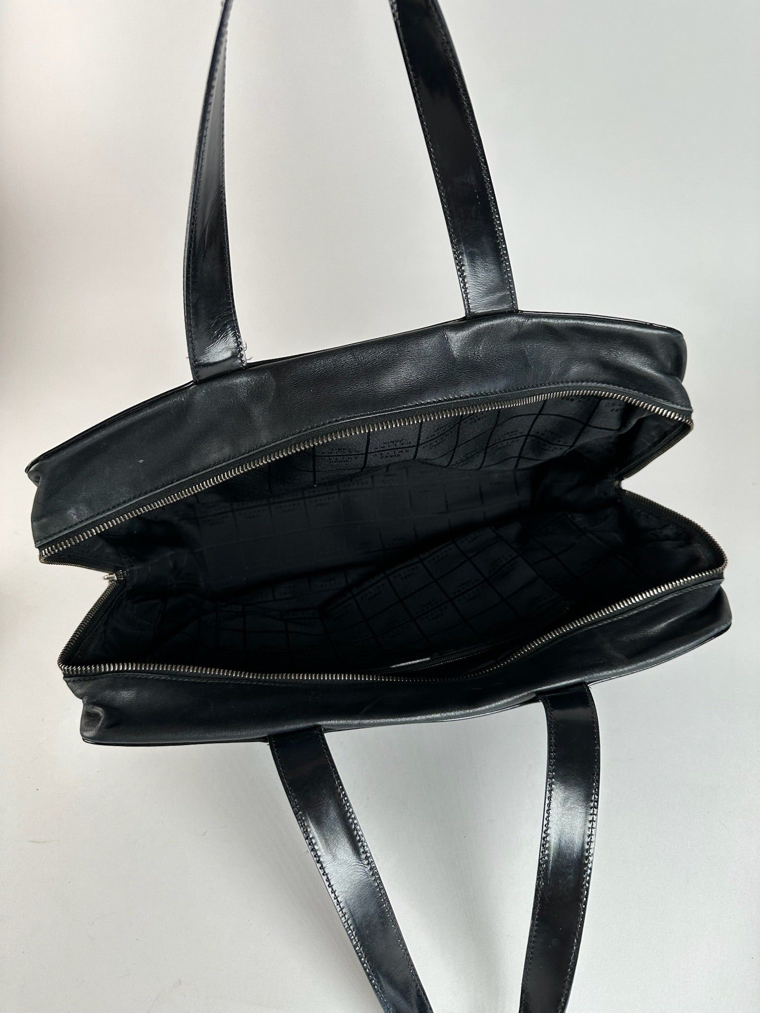 Celine Vintage Paris Leather bag black Size ONE SIZE - 5 Thumbnail