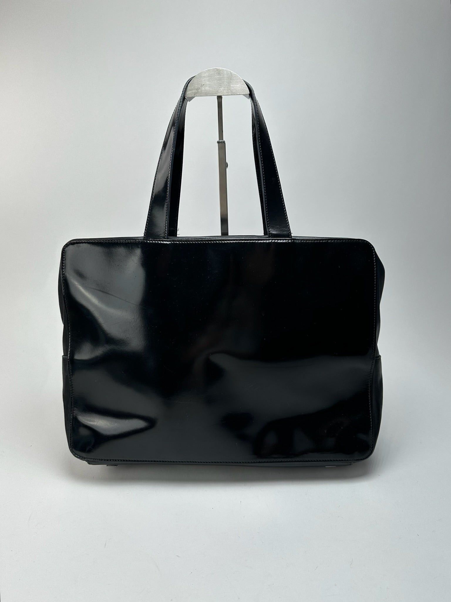 Celine Vintage Paris Leather bag black Size ONE SIZE - 2 Thumbnail