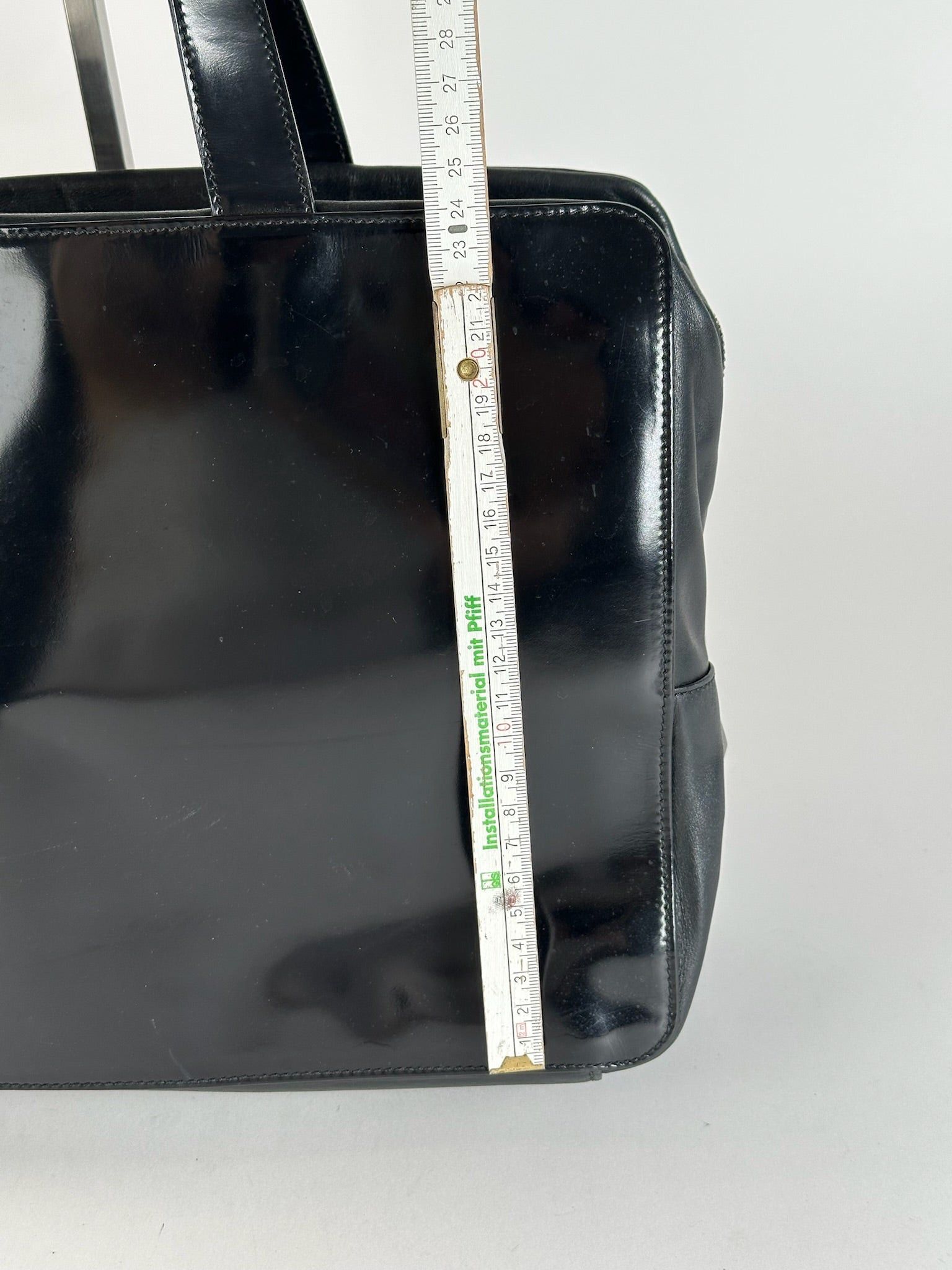 Celine Vintage Paris Leather bag black Size ONE SIZE - 12 Thumbnail