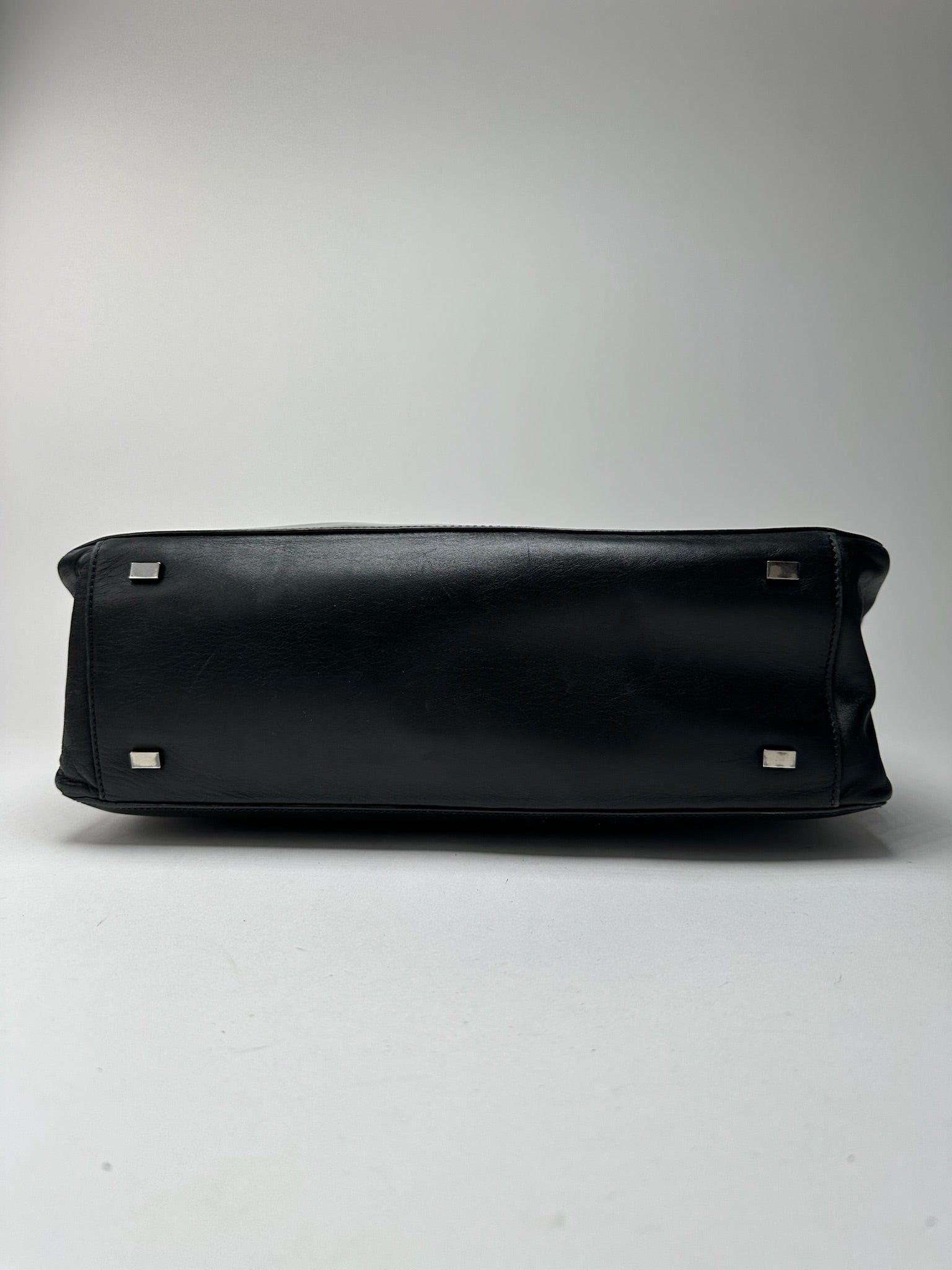 Celine Vintage Paris Leather bag black Size ONE SIZE - 11 Thumbnail