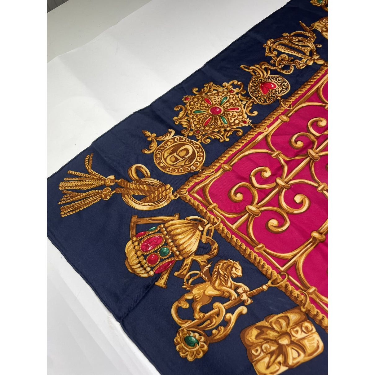 Dior Mitzah Oblique Other Silk Scarf Size ONE SIZE - 3 Thumbnail