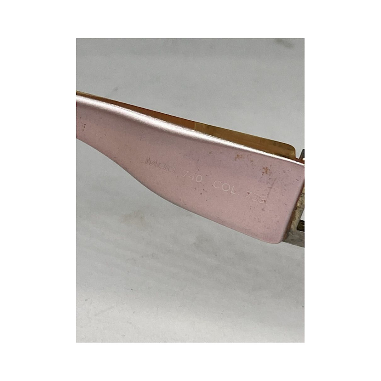 Versace Pink Plastic Sunglasses Size ONE SIZE - 3 Thumbnail