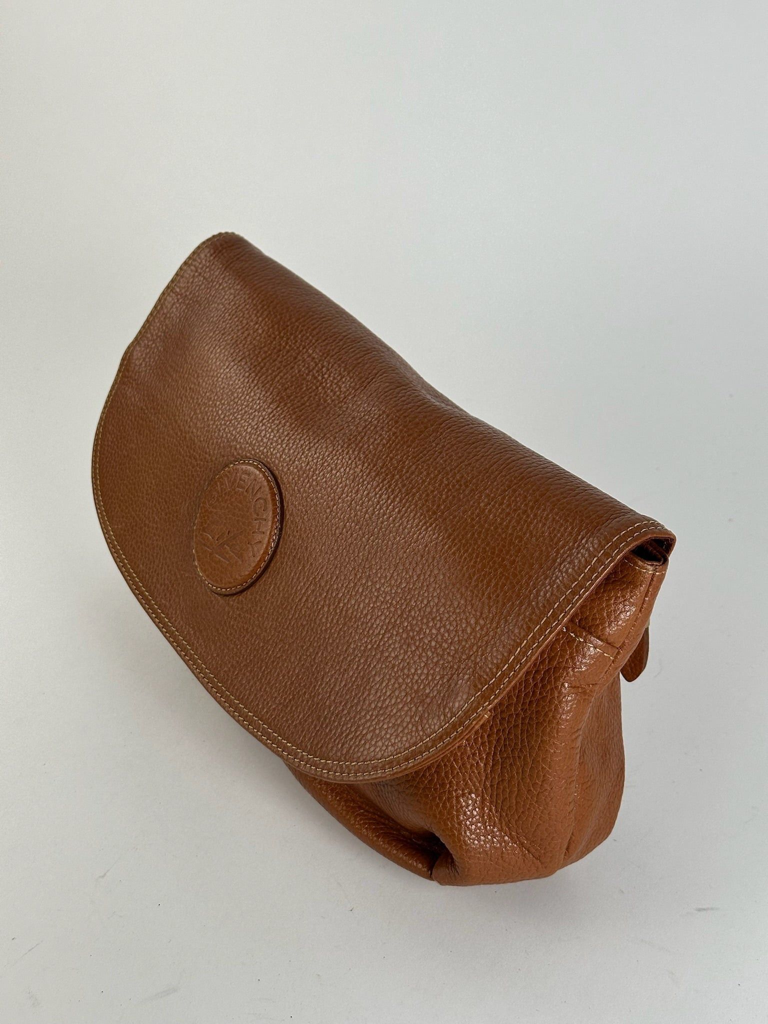 Givenchy Vintage leather clutch brown Size ONE SIZE - 10 Thumbnail
