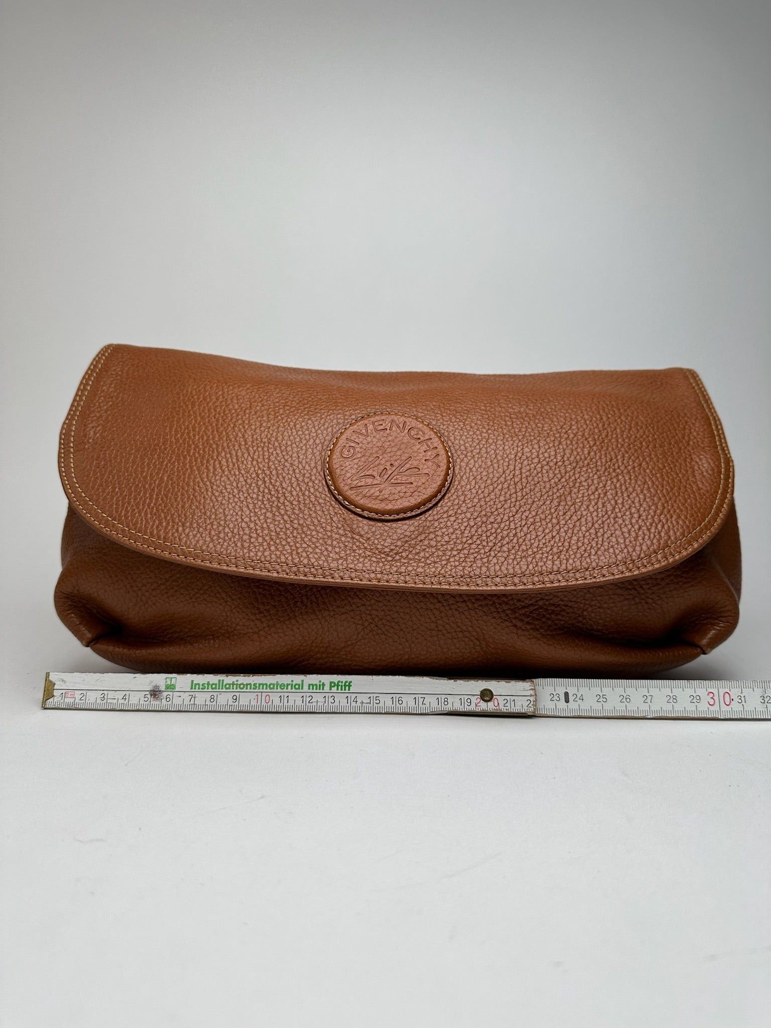 Givenchy Vintage leather clutch brown Size ONE SIZE - 12 Thumbnail
