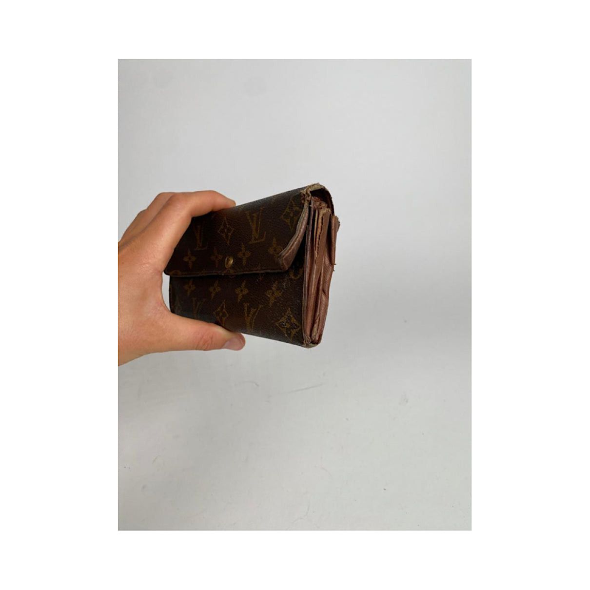 Louis Vuitton Alexandra Brown Leather Wallet Size ONE SIZE - 4 Thumbnail