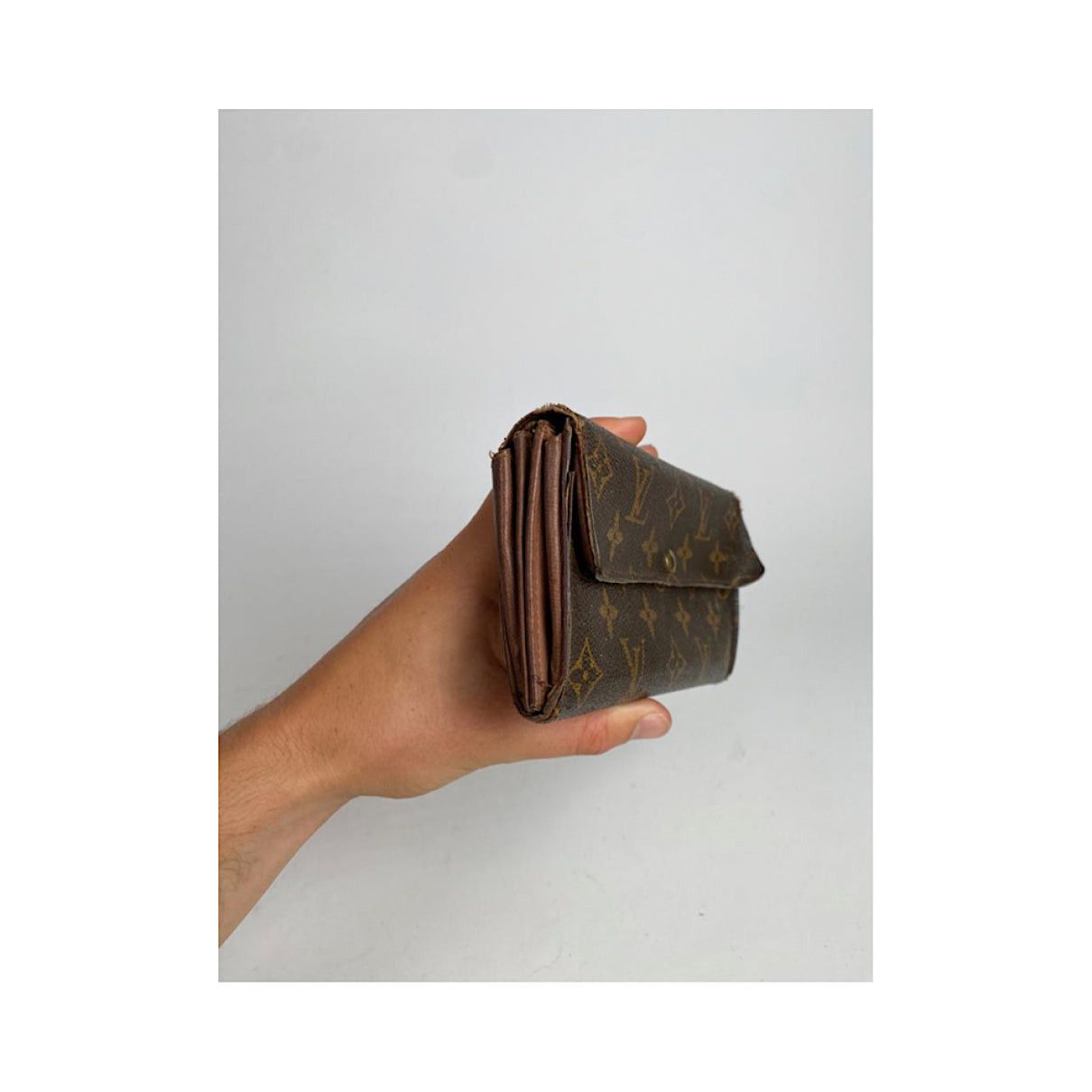 Louis Vuitton Alexandra Brown Leather Wallet Size ONE SIZE - 3 Thumbnail