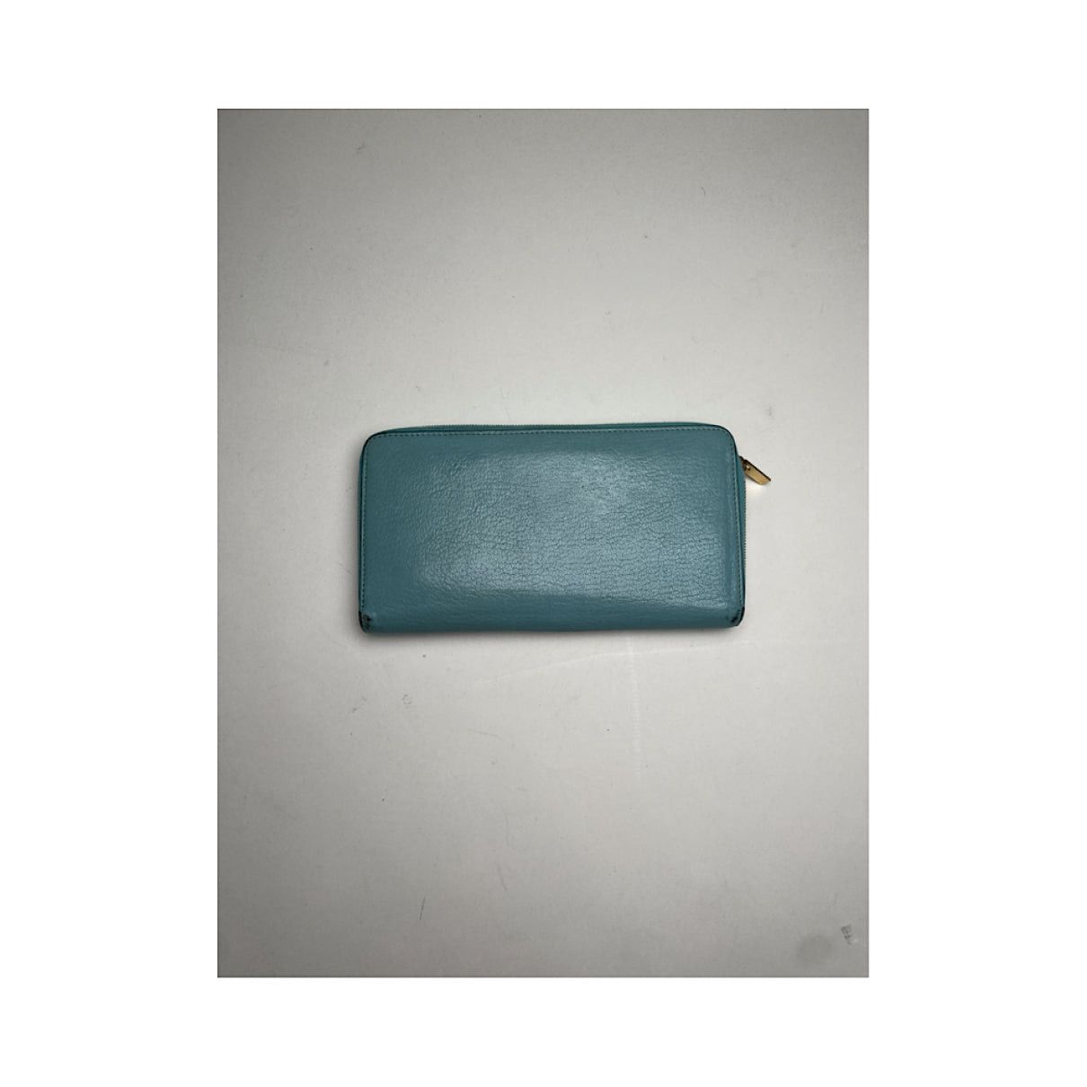 Celine Blue Leather Wallet Size ONE SIZE - 2 Thumbnail