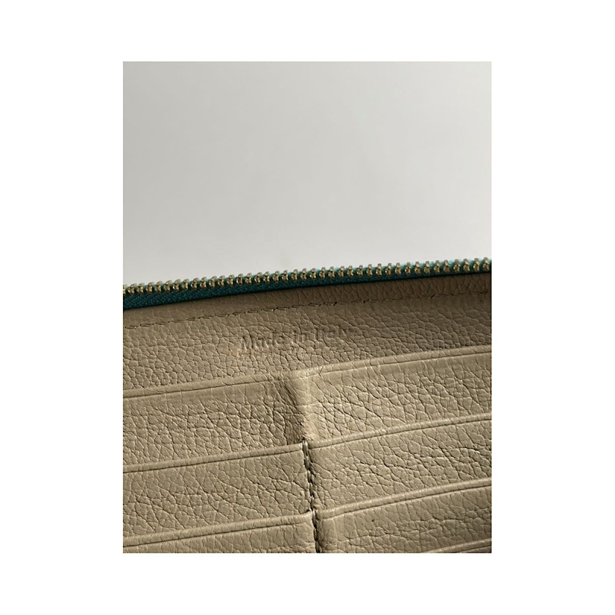 Celine Blue Leather Wallet Size ONE SIZE - 3 Thumbnail