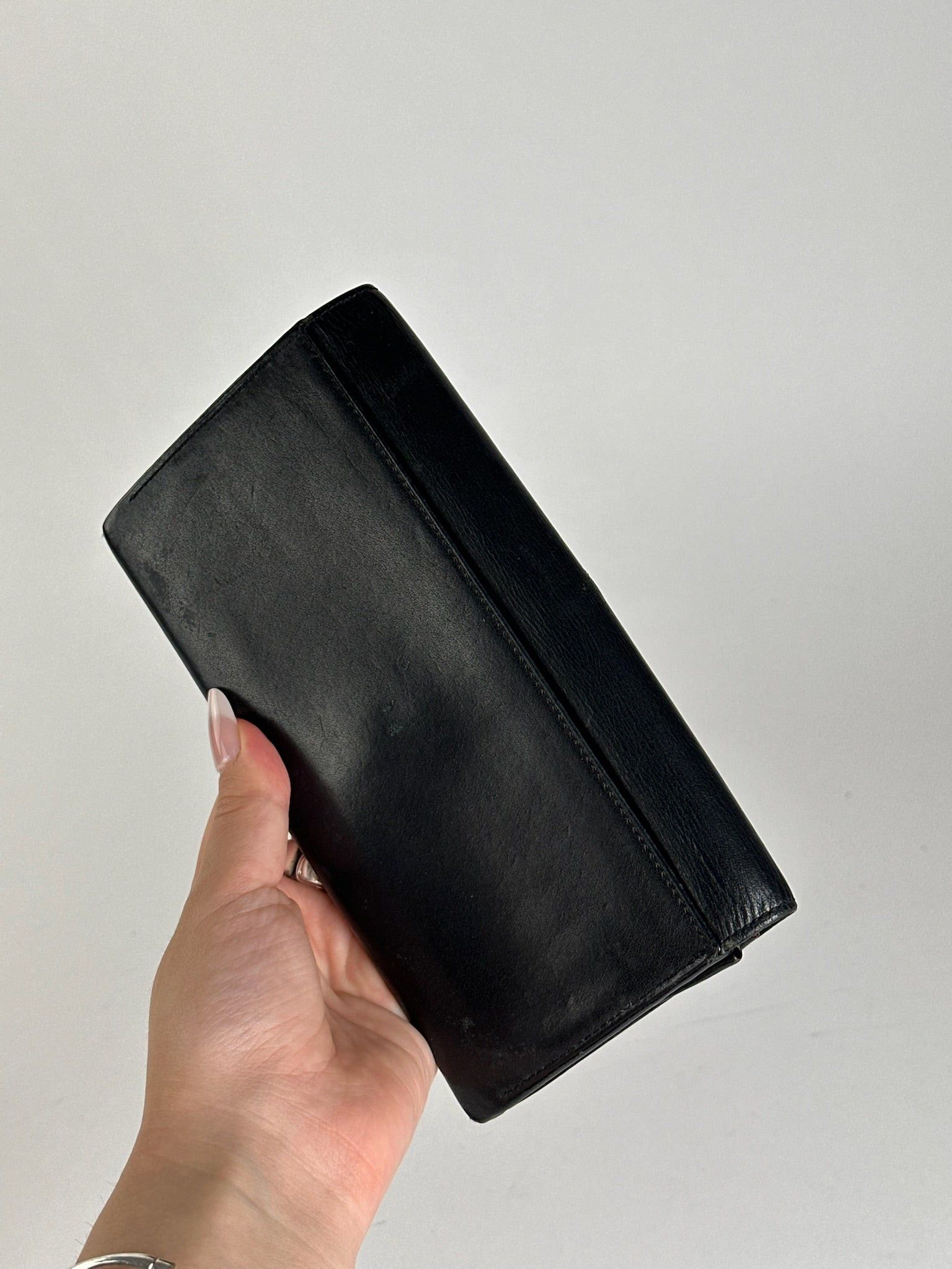 Vivienne Westwood Vintage leather wallet black Size ONE SIZE - 11 Thumbnail