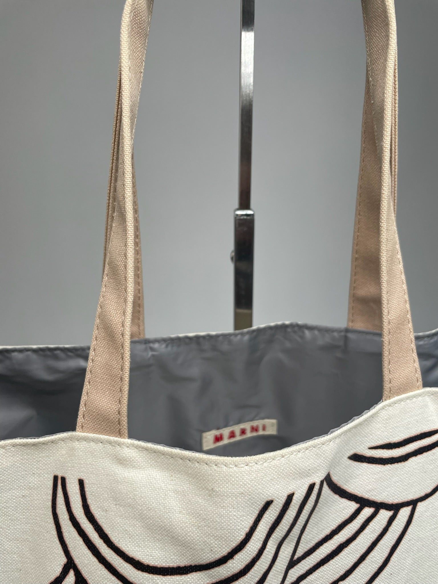 Marni Vintage Canvas Shopper Bag Size ONE SIZE - 9 Thumbnail