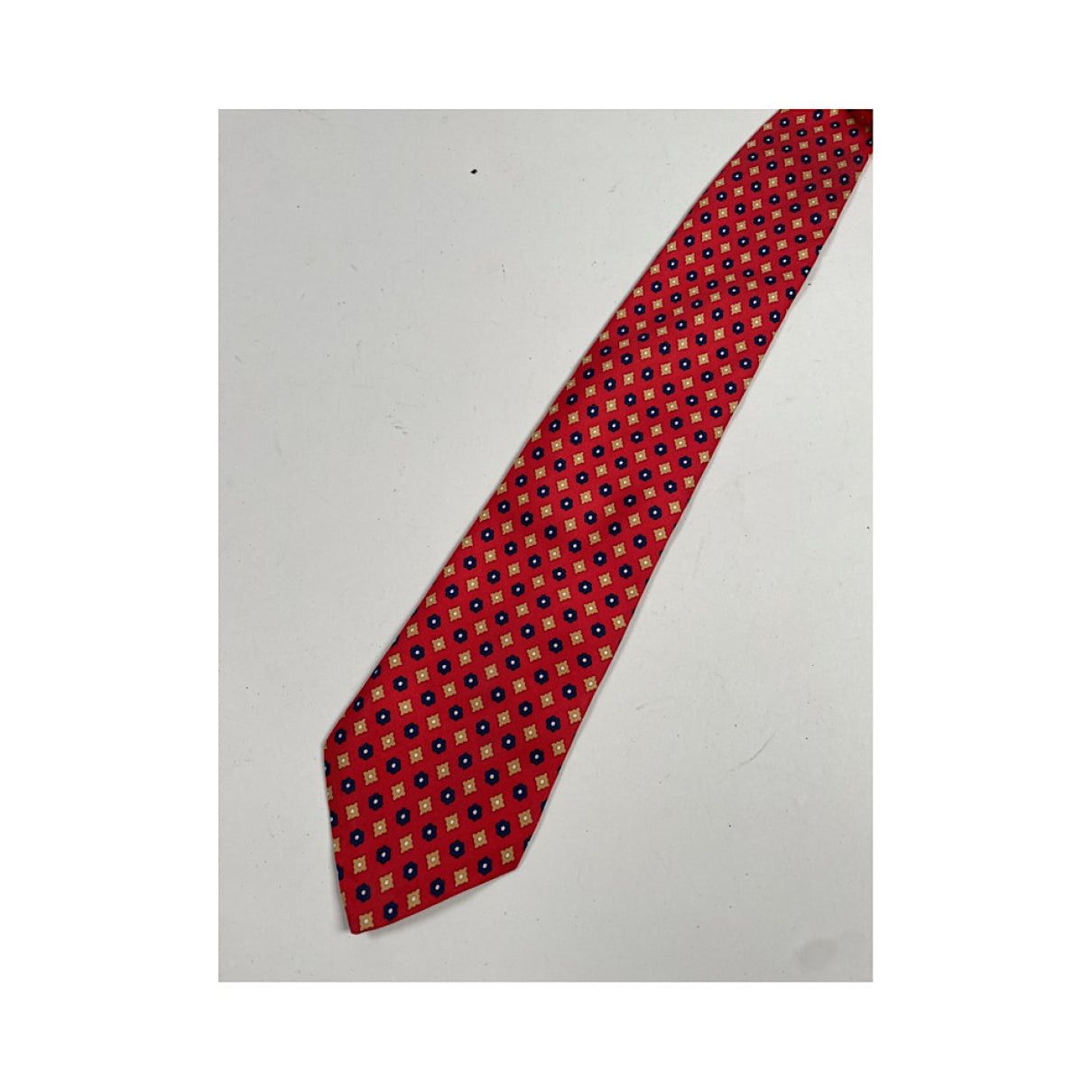 Fendi Red Silk Ty Size 27" / US 4 / IT 40 - 3 Thumbnail