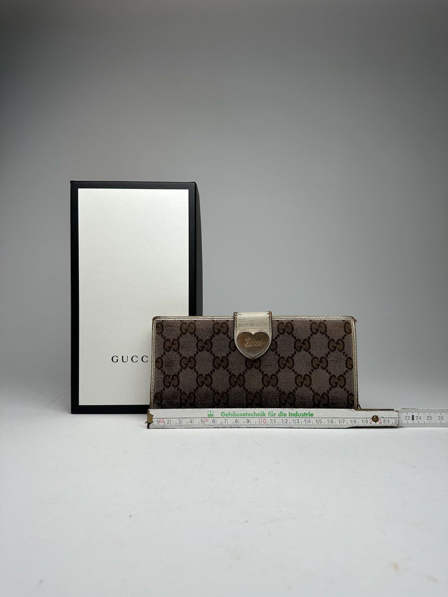 Gucci Vintage monogram wallet beige white Size ONE SIZE - 10 Thumbnail